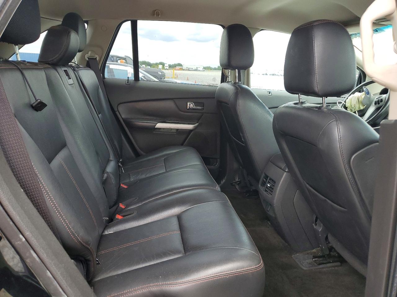 2012 Ford Edge Sel Black vin: 2FMDK3J9XCBA90718