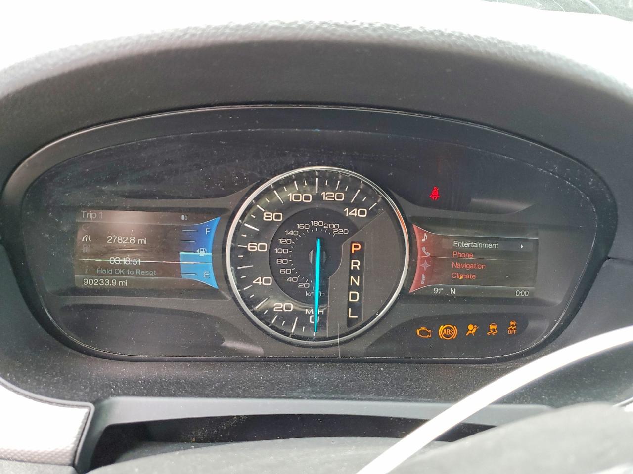2012 Ford Edge Sel Black vin: 2FMDK3J9XCBA90718
