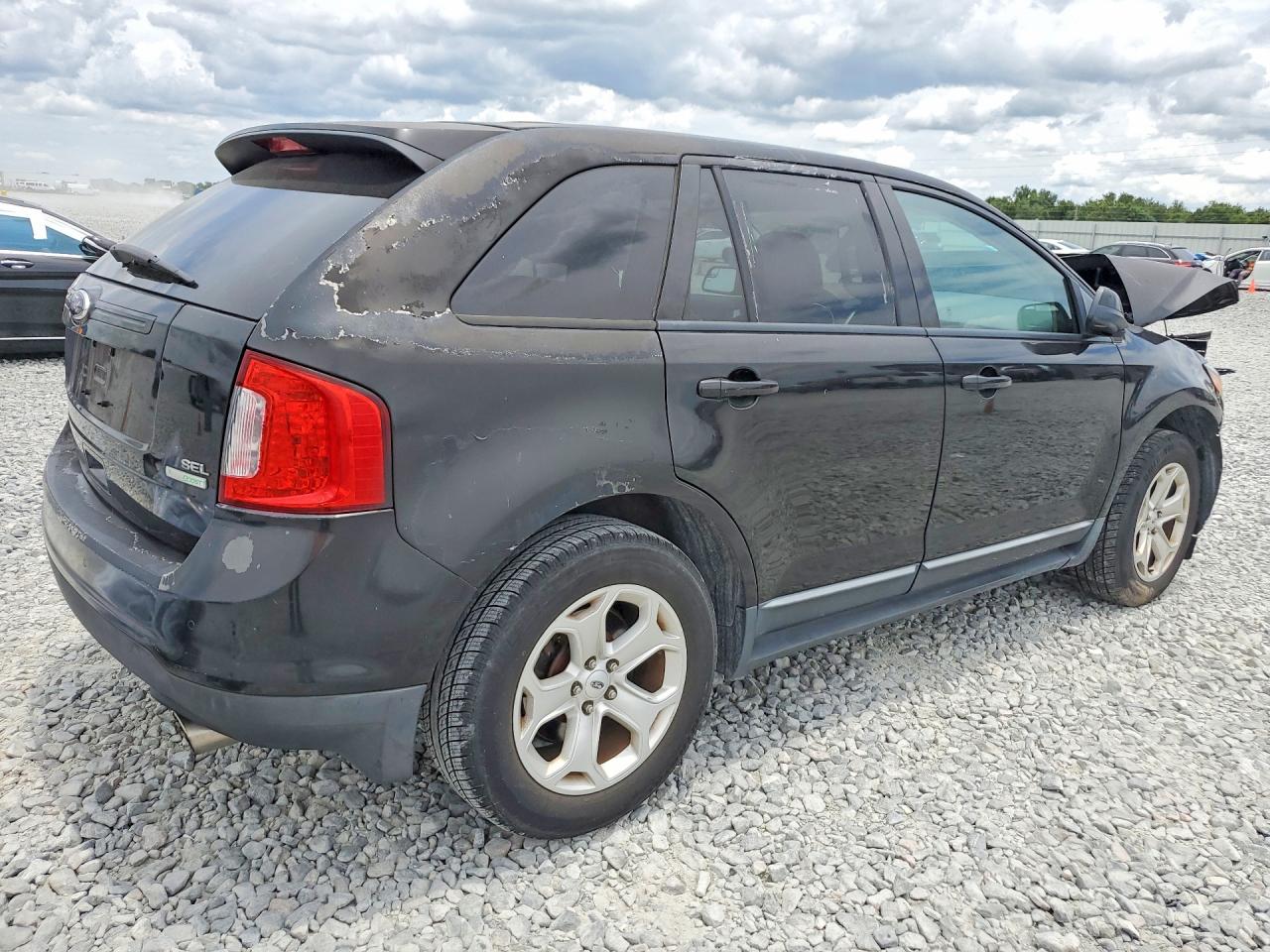 2012 Ford Edge Sel Black vin: 2FMDK3J9XCBA90718