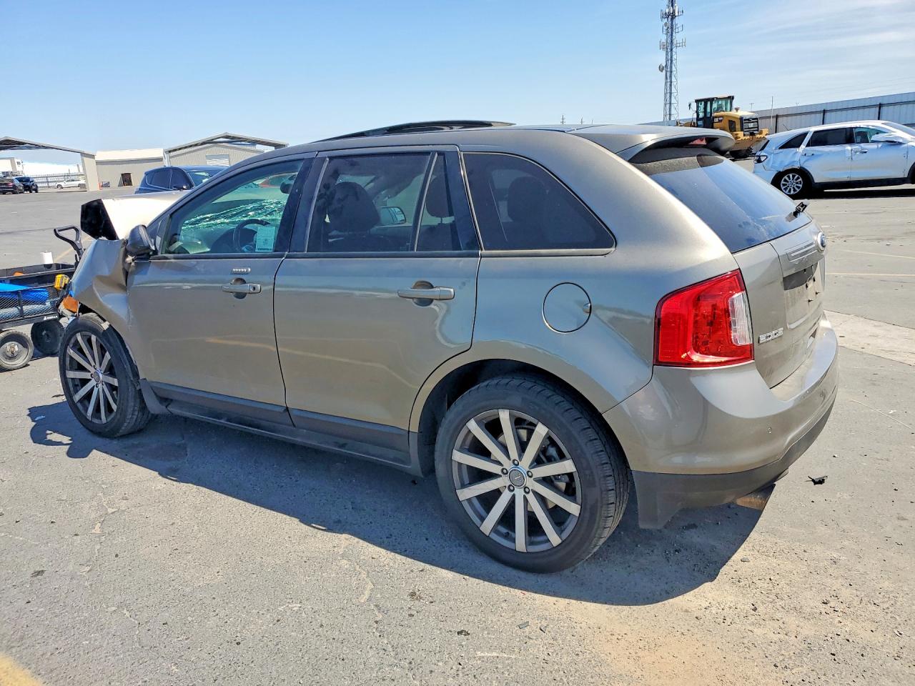 2013 Ford Edge Sel Gray vin: 2FMDK3J9XDBA48373