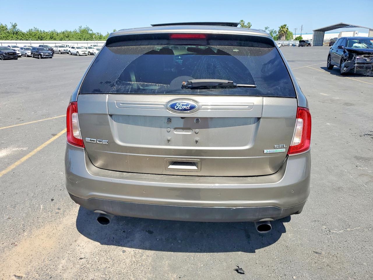 2013 Ford Edge Sel Gray vin: 2FMDK3J9XDBA48373