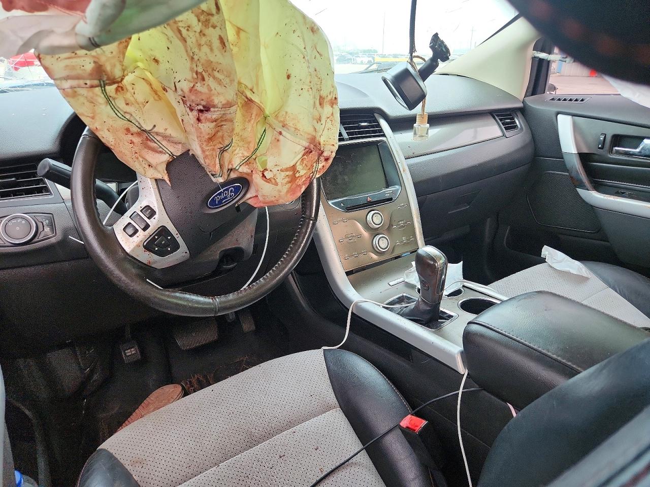 2014 Ford Edge Sel Синий vin: 2FMDK3J9XEBB38317