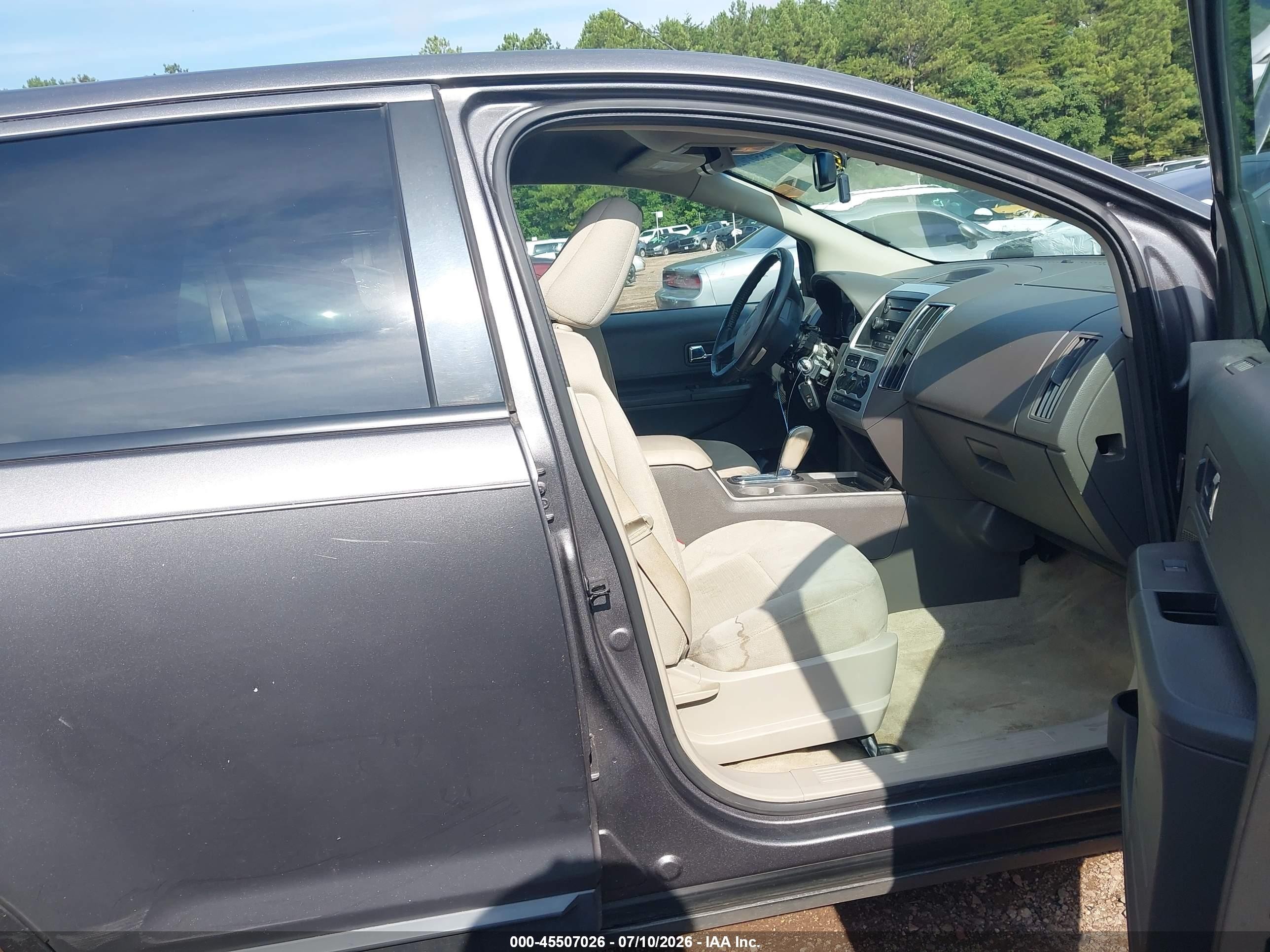2010 Ford Edge Sel Gray vin: 2FMDK3JC0ABA26714