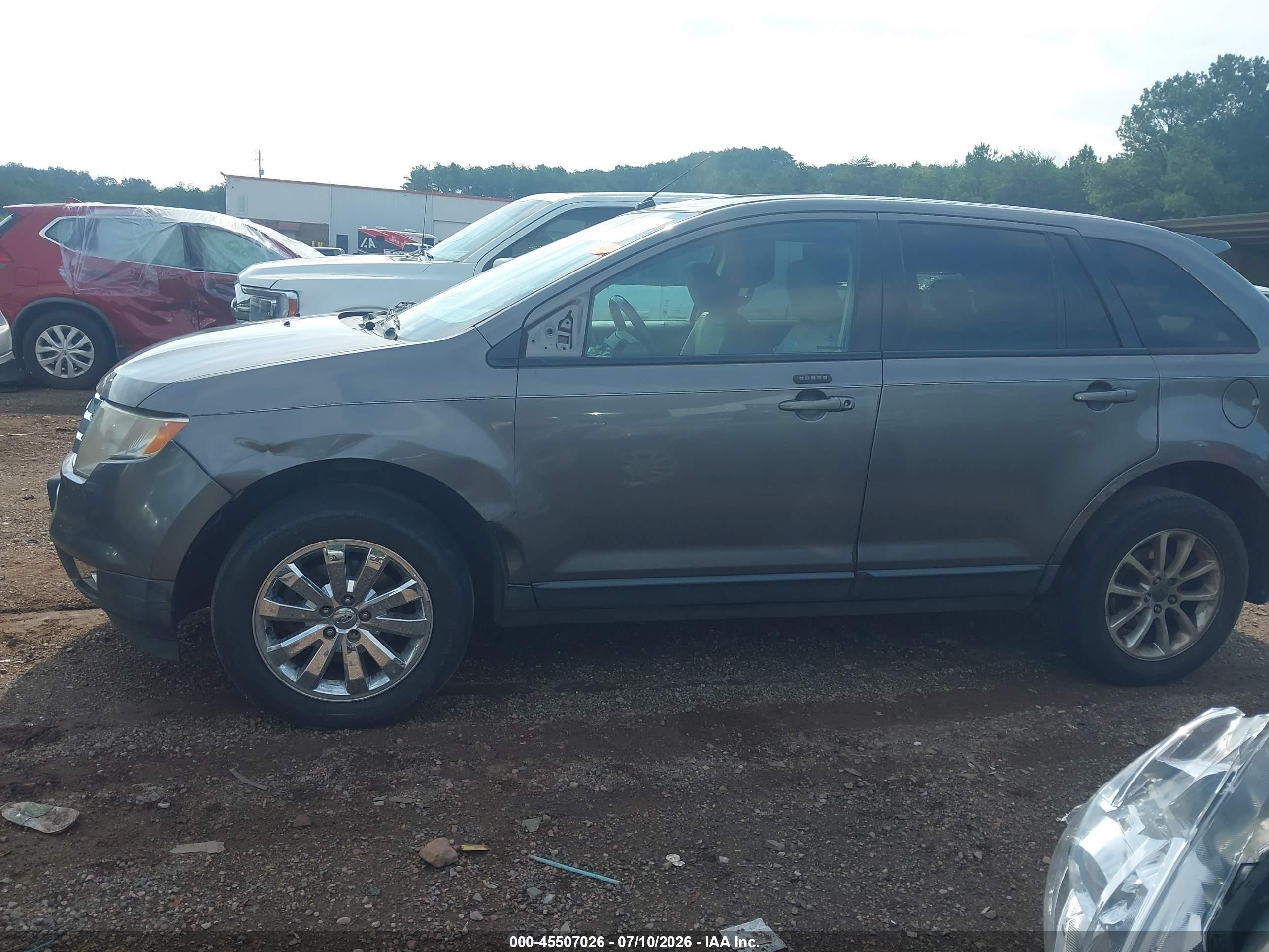 2010 Ford Edge Sel Gray vin: 2FMDK3JC0ABA26714