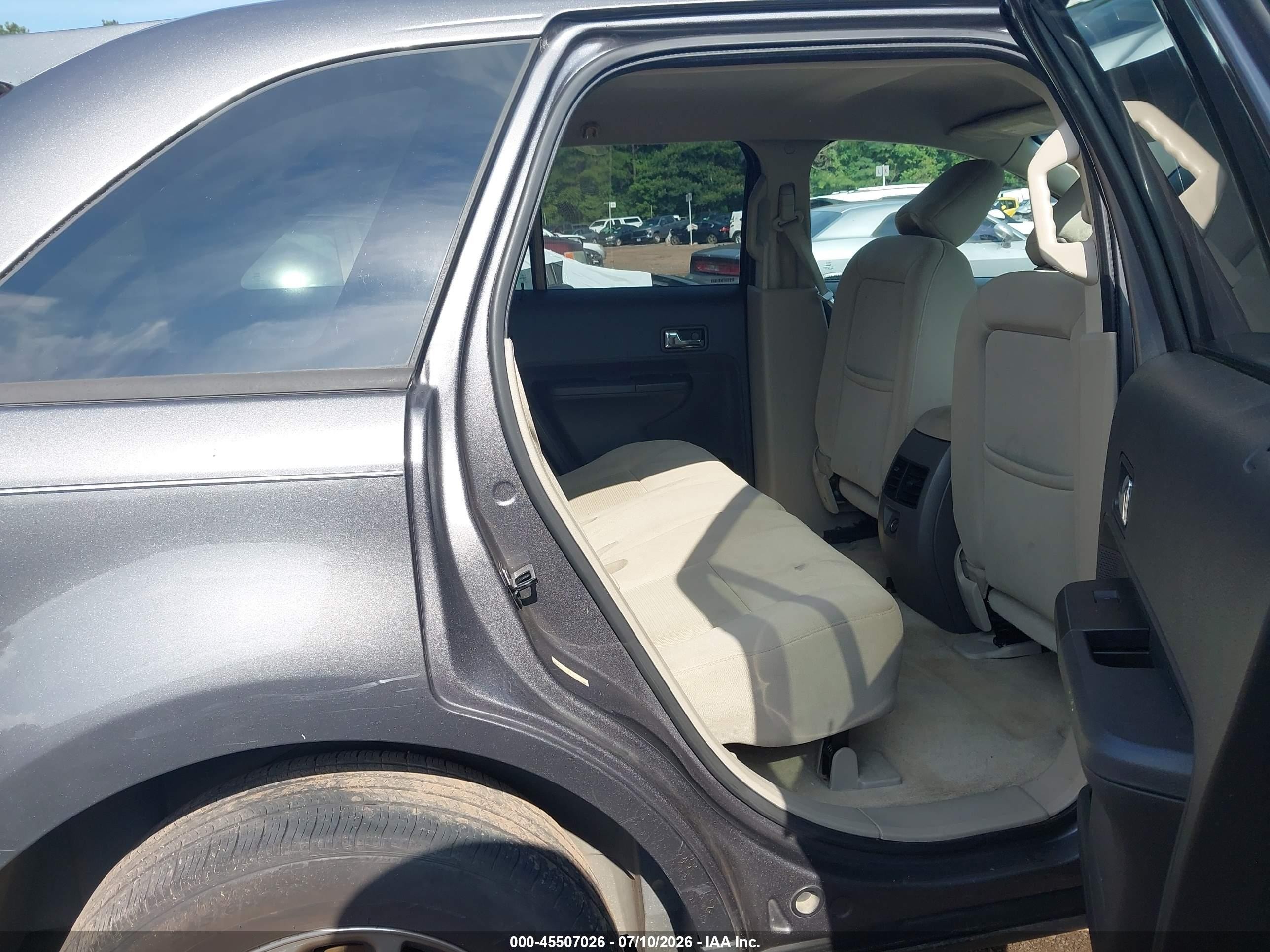 2010 Ford Edge Sel Gray vin: 2FMDK3JC0ABA26714