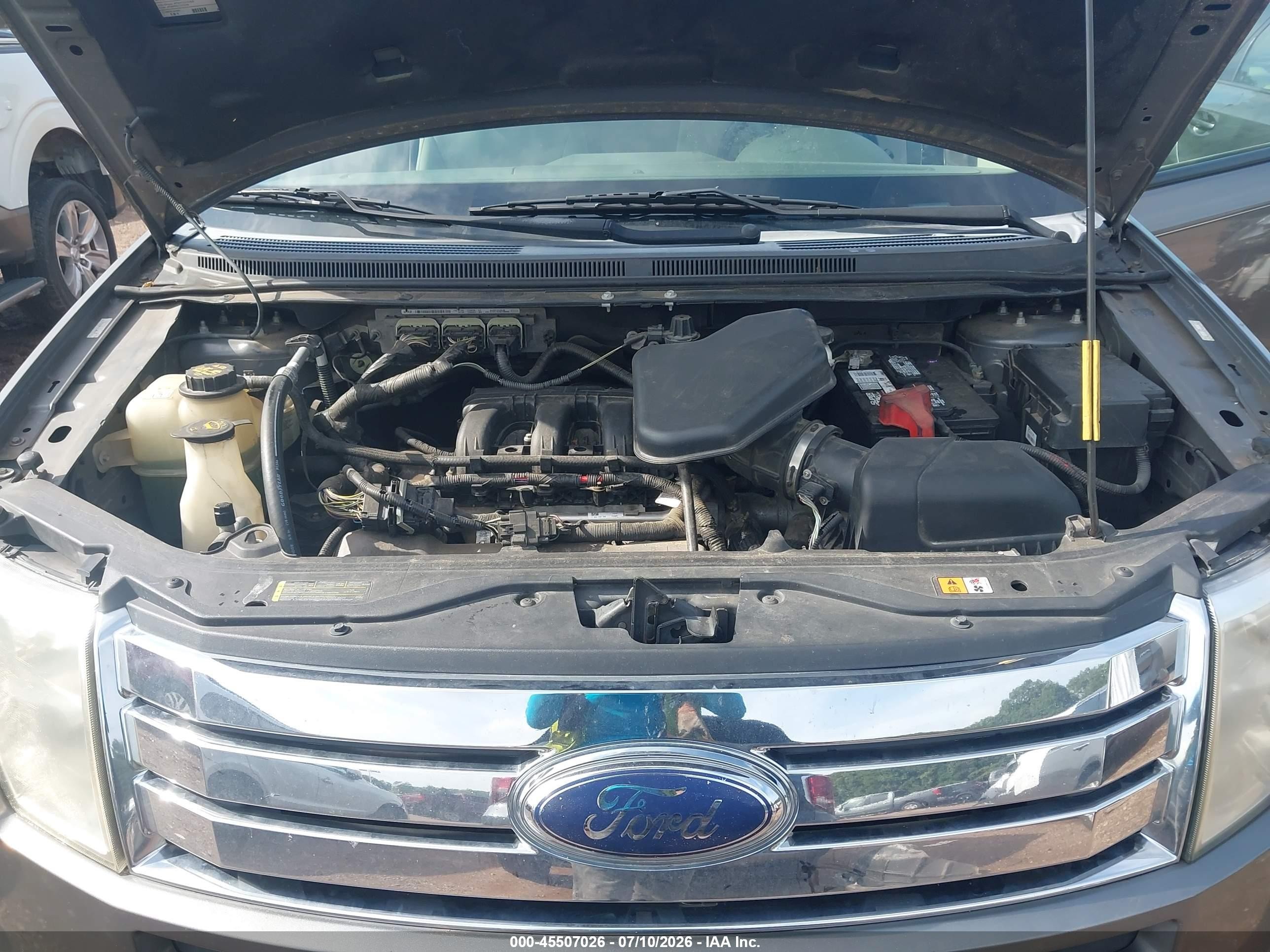 2010 Ford Edge Sel Gray vin: 2FMDK3JC0ABA26714
