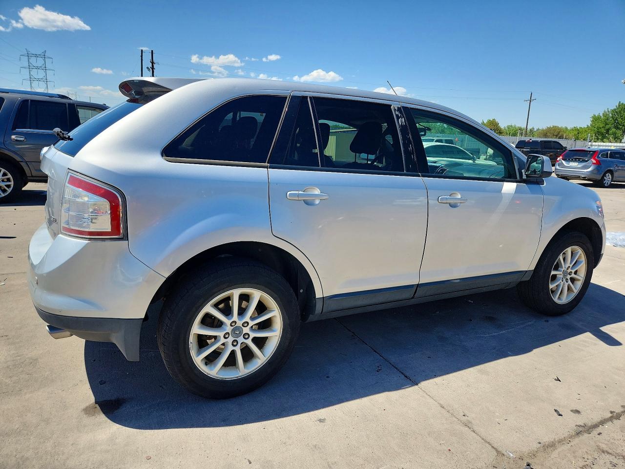 2010 Ford Edge Sel Silver vin: 2FMDK3JC0ABA26826