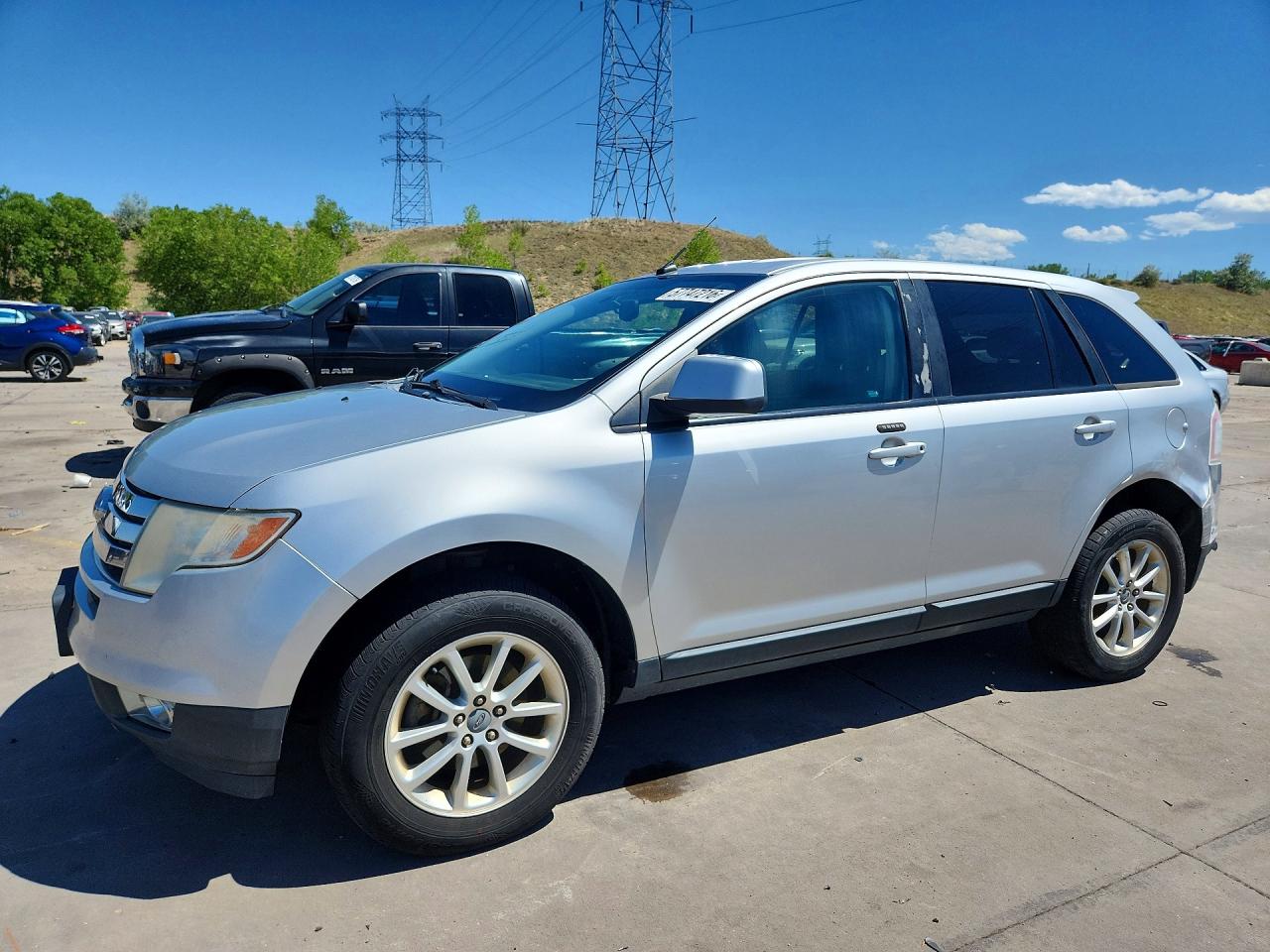 2010 Ford Edge Sel Silver vin: 2FMDK3JC0ABA26826