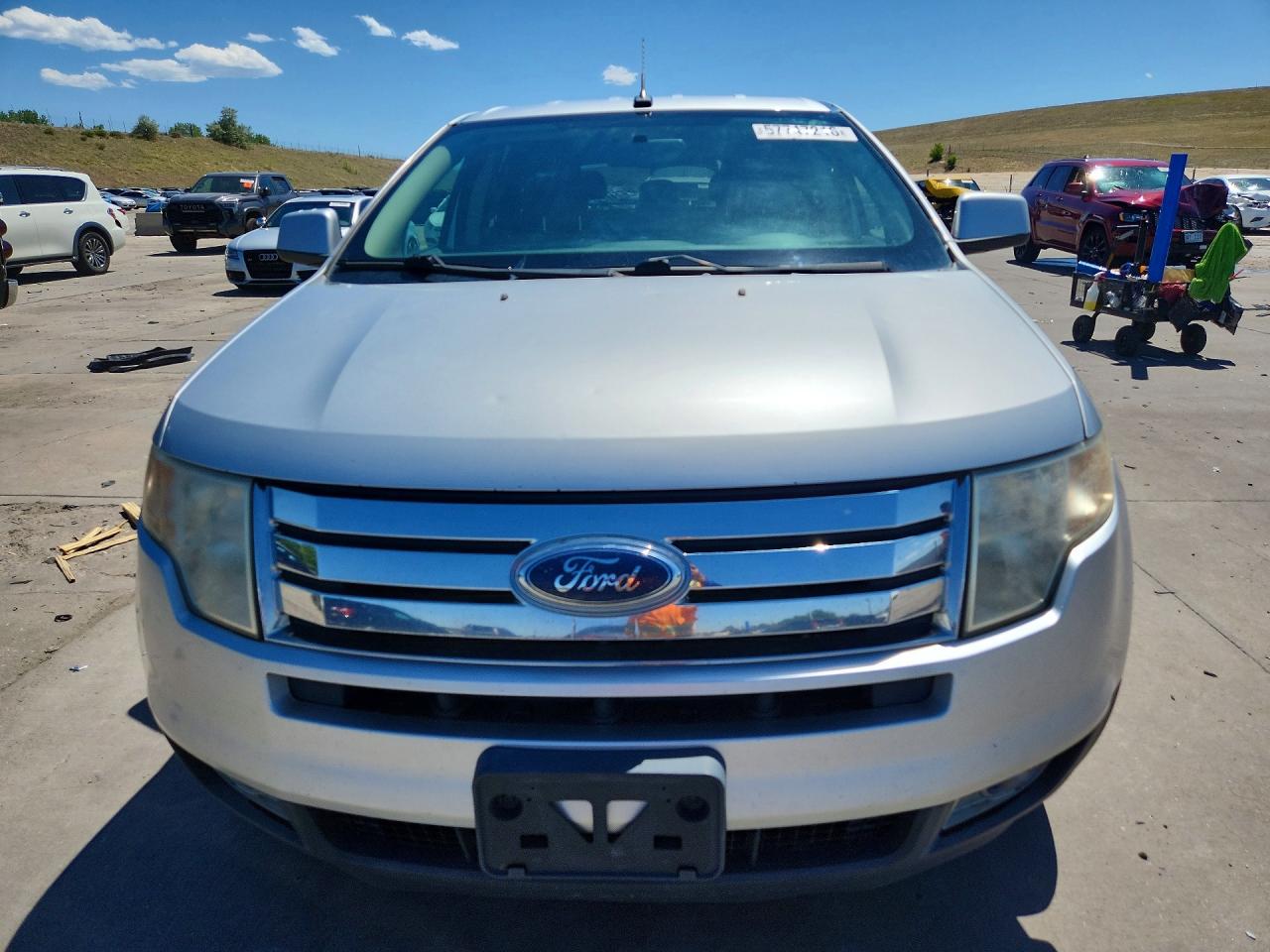 2010 Ford Edge Sel Silver vin: 2FMDK3JC0ABA26826