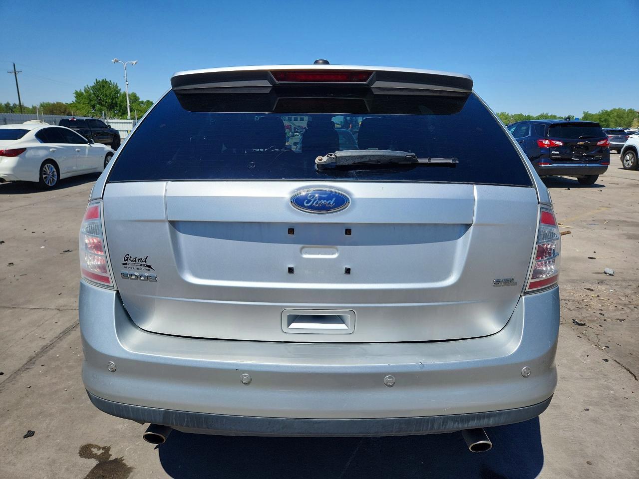 2010 Ford Edge Sel Silver vin: 2FMDK3JC0ABA26826
