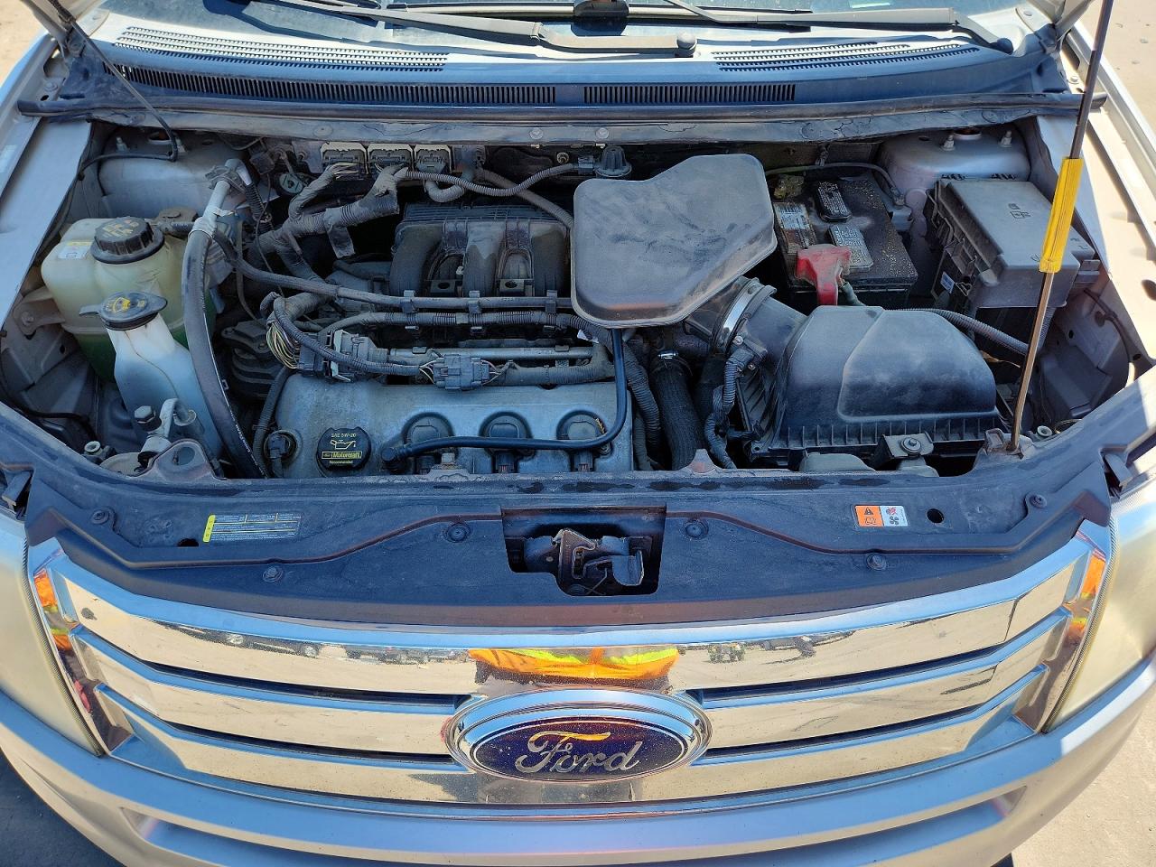 2010 Ford Edge Sel Silver vin: 2FMDK3JC0ABA26826