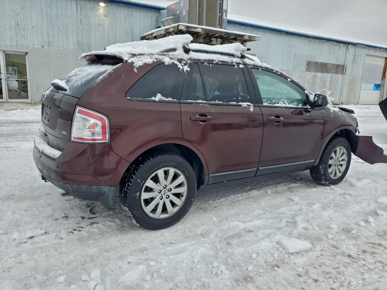 2010 Ford Edge Sel Burgundy vin: 2FMDK3JC0ABA96360