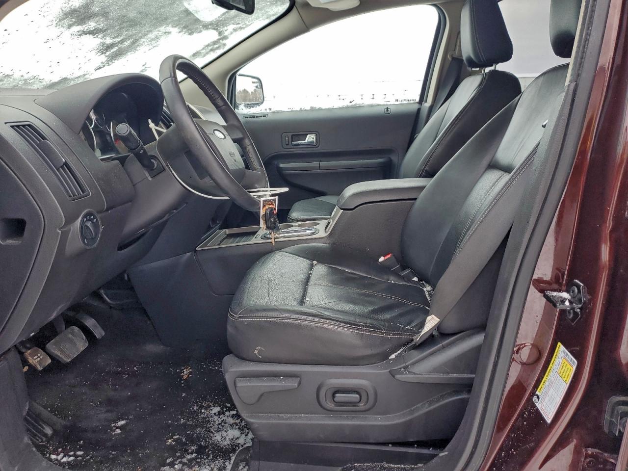 2010 Ford Edge Sel Burgundy vin: 2FMDK3JC0ABA96360