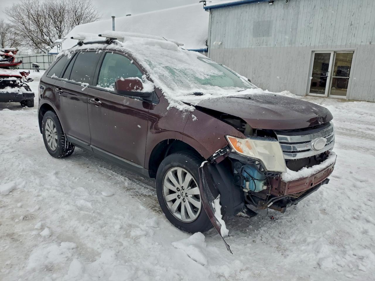 2010 Ford Edge Sel Burgundy vin: 2FMDK3JC0ABA96360