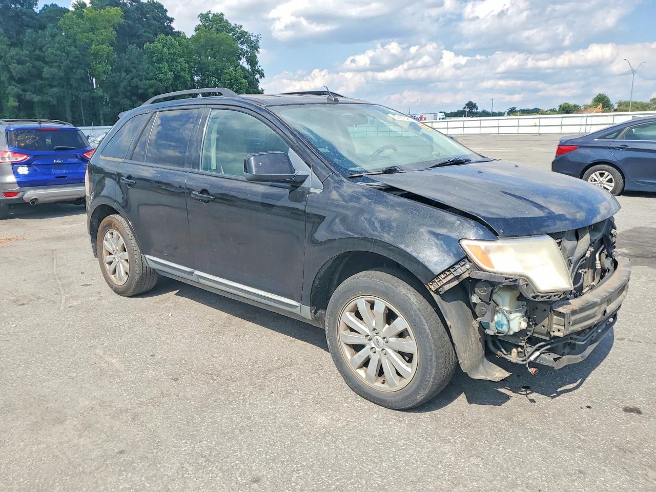 2010 Ford Edge Sel Black vin: 2FMDK3JC0ABB16283