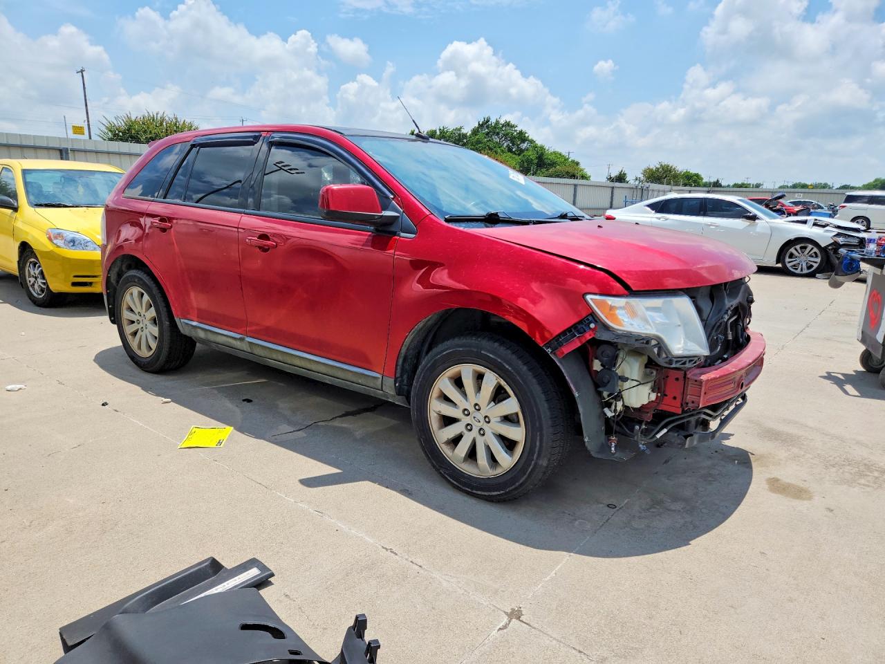 2010 Ford Edge Sel Red vin: 2FMDK3JC0ABB19457