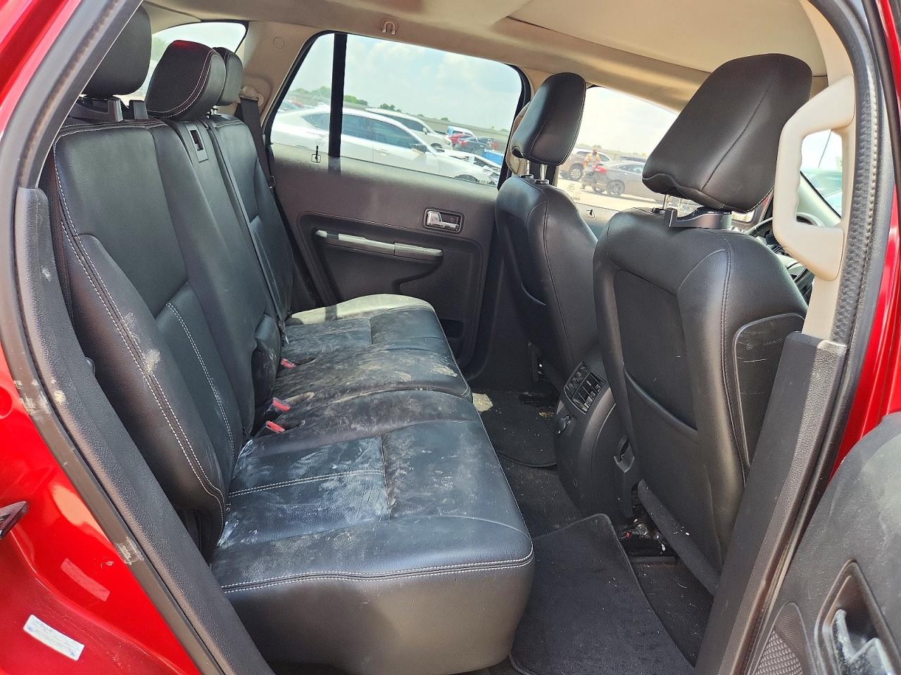 2010 Ford Edge Sel Red vin: 2FMDK3JC0ABB19457