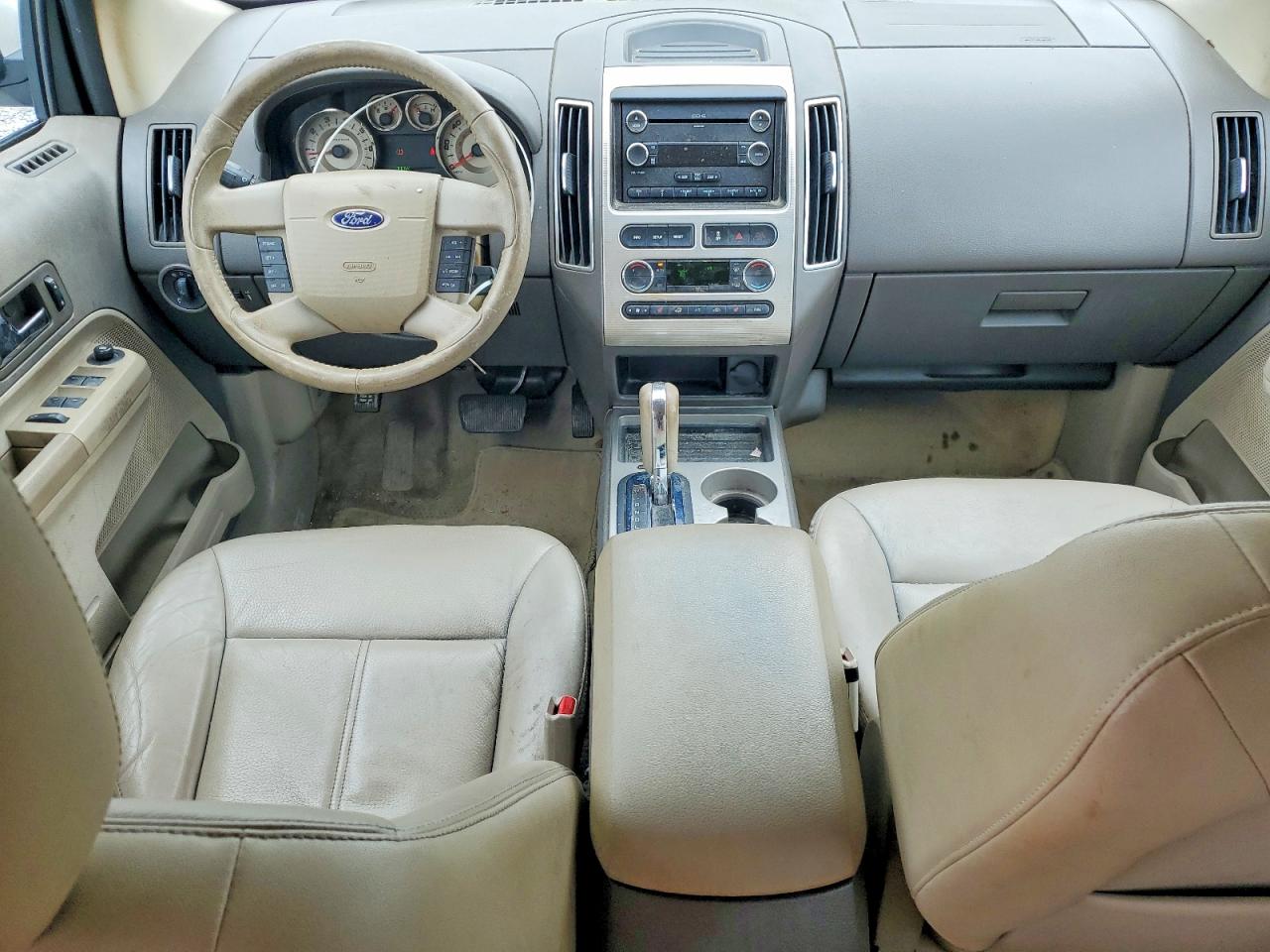 2010 Ford Edge Sel White vin: 2FMDK3JC0ABB35528