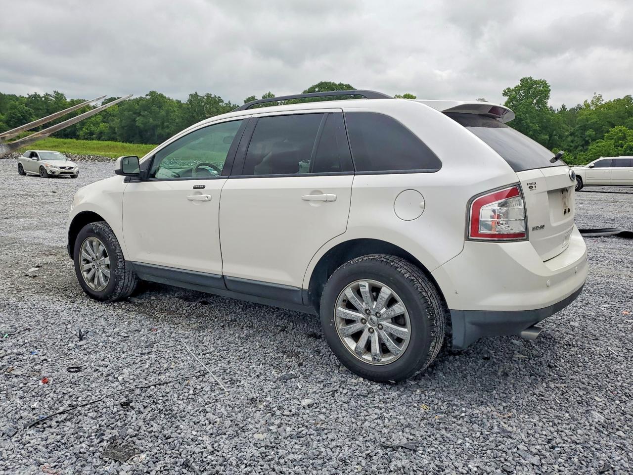 2010 Ford Edge Sel White vin: 2FMDK3JC0ABB35528