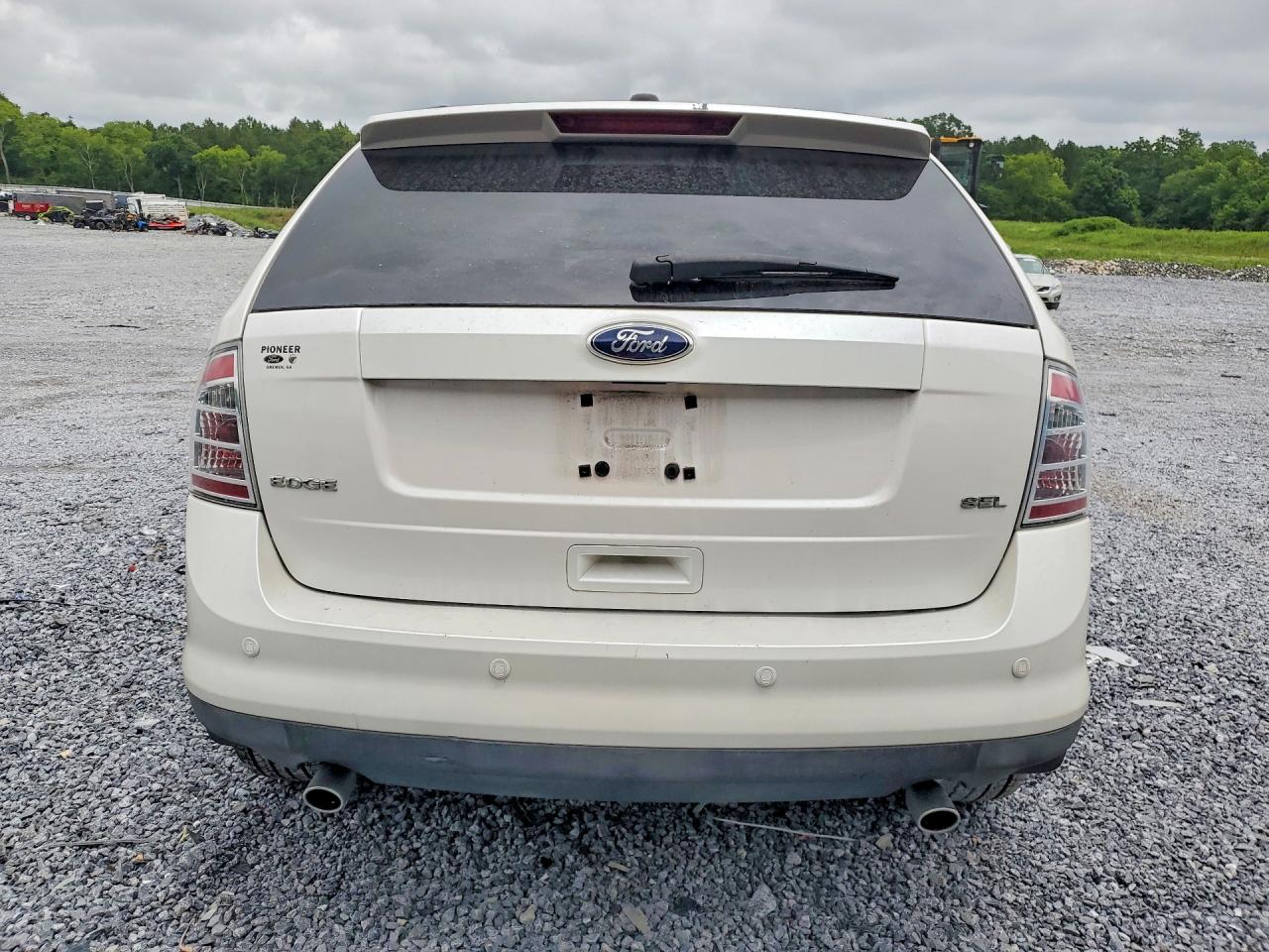 2010 Ford Edge Sel White vin: 2FMDK3JC0ABB35528