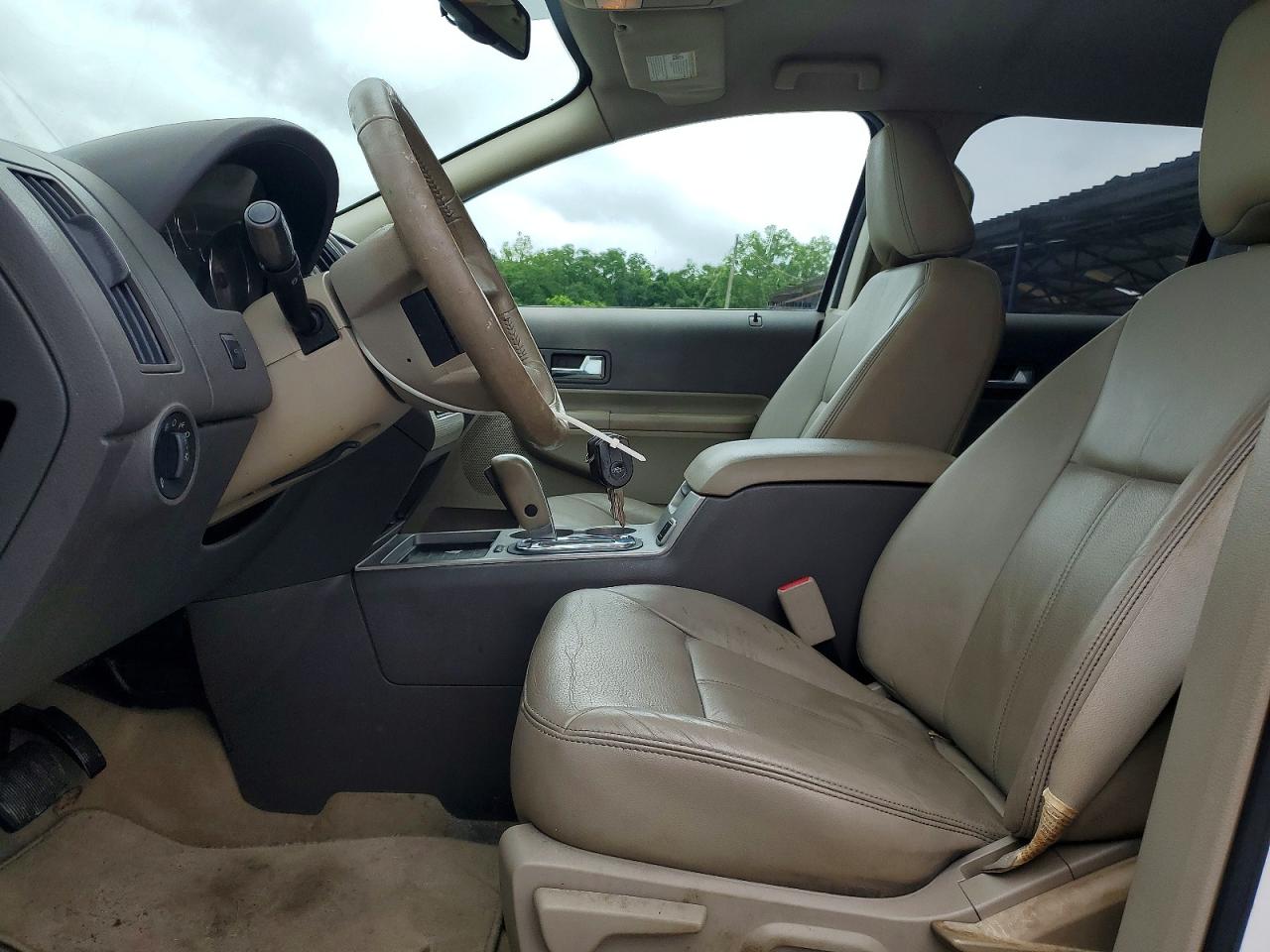 2010 Ford Edge Sel White vin: 2FMDK3JC0ABB35528