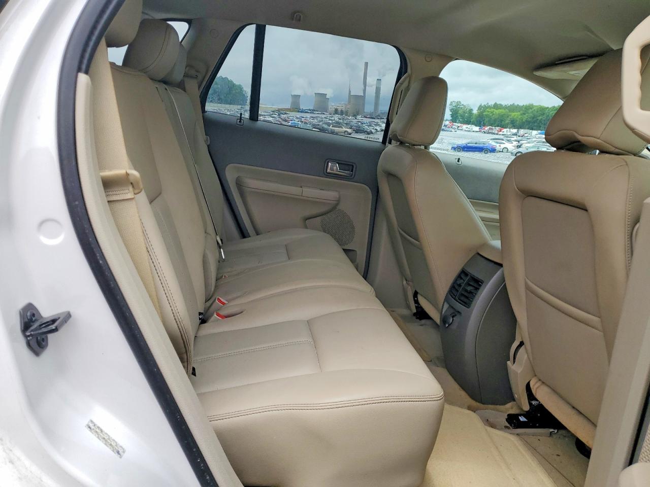 2010 Ford Edge Sel White vin: 2FMDK3JC0ABB35528