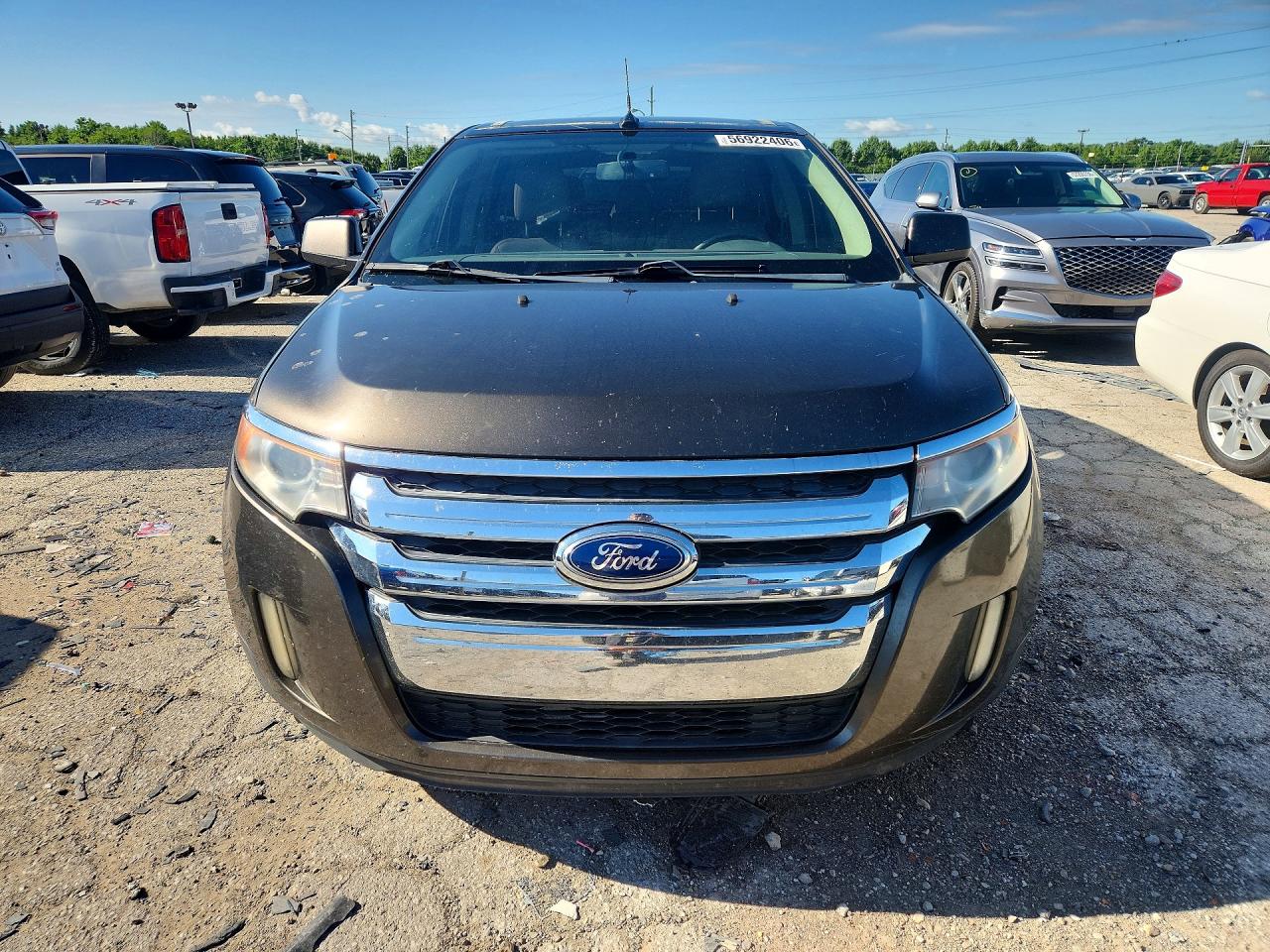 2011 Ford Edge Sel Brown vin: 2FMDK3JC0BBA30344