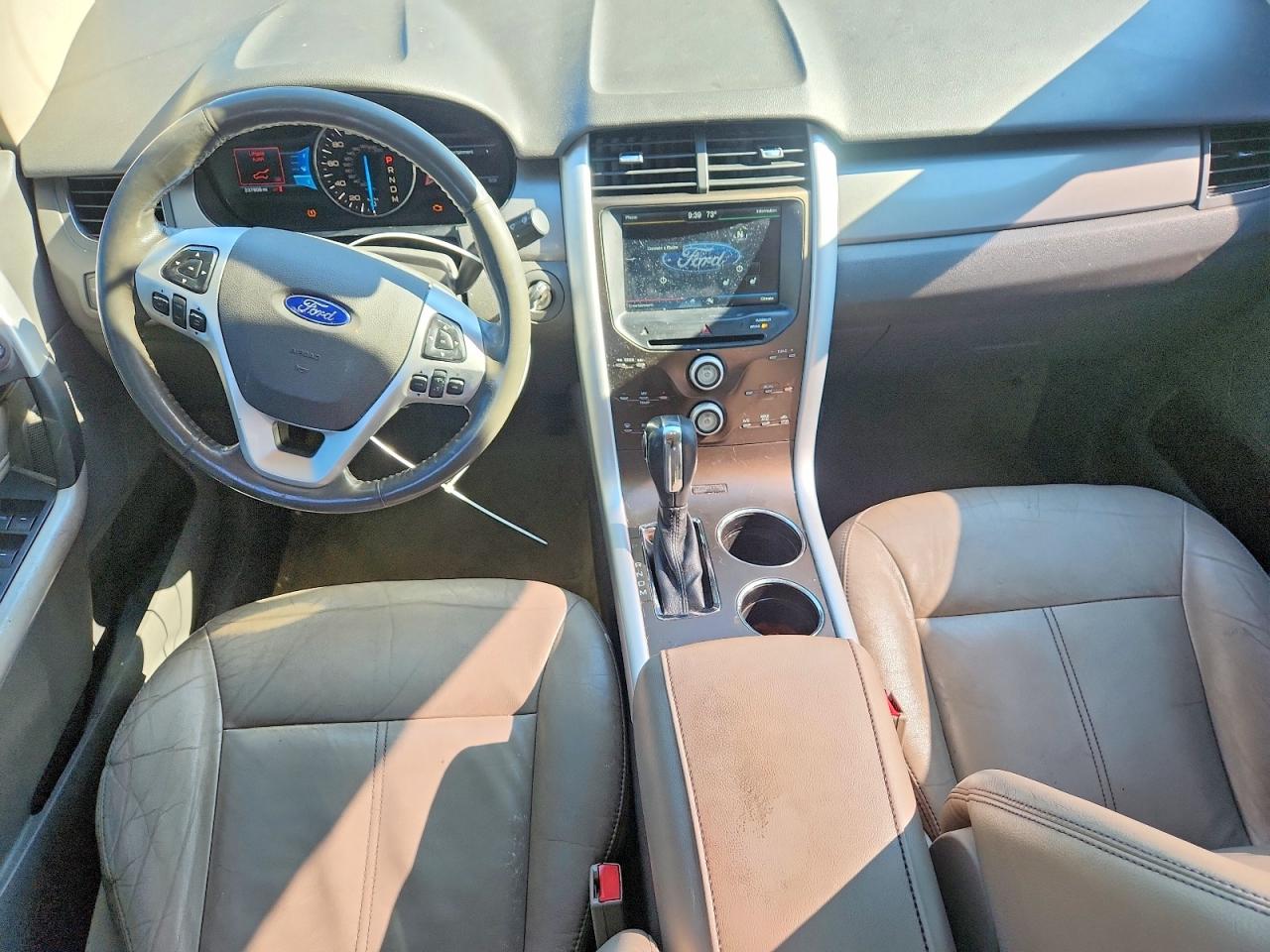 2011 Ford Edge Sel Brown vin: 2FMDK3JC0BBA30344