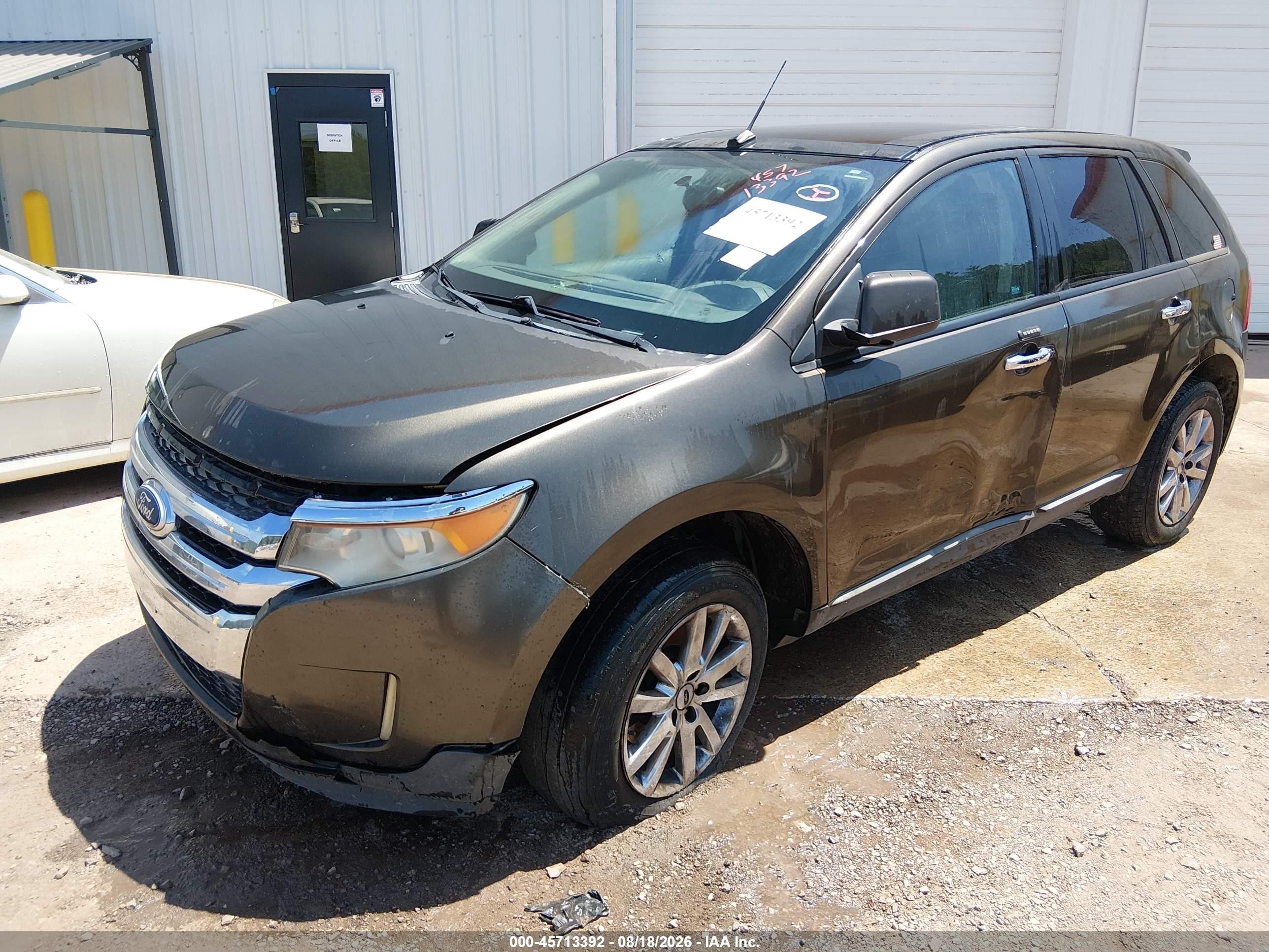 2011 Ford Edge Sel Brown vin: 2FMDK3JC0BBA37648