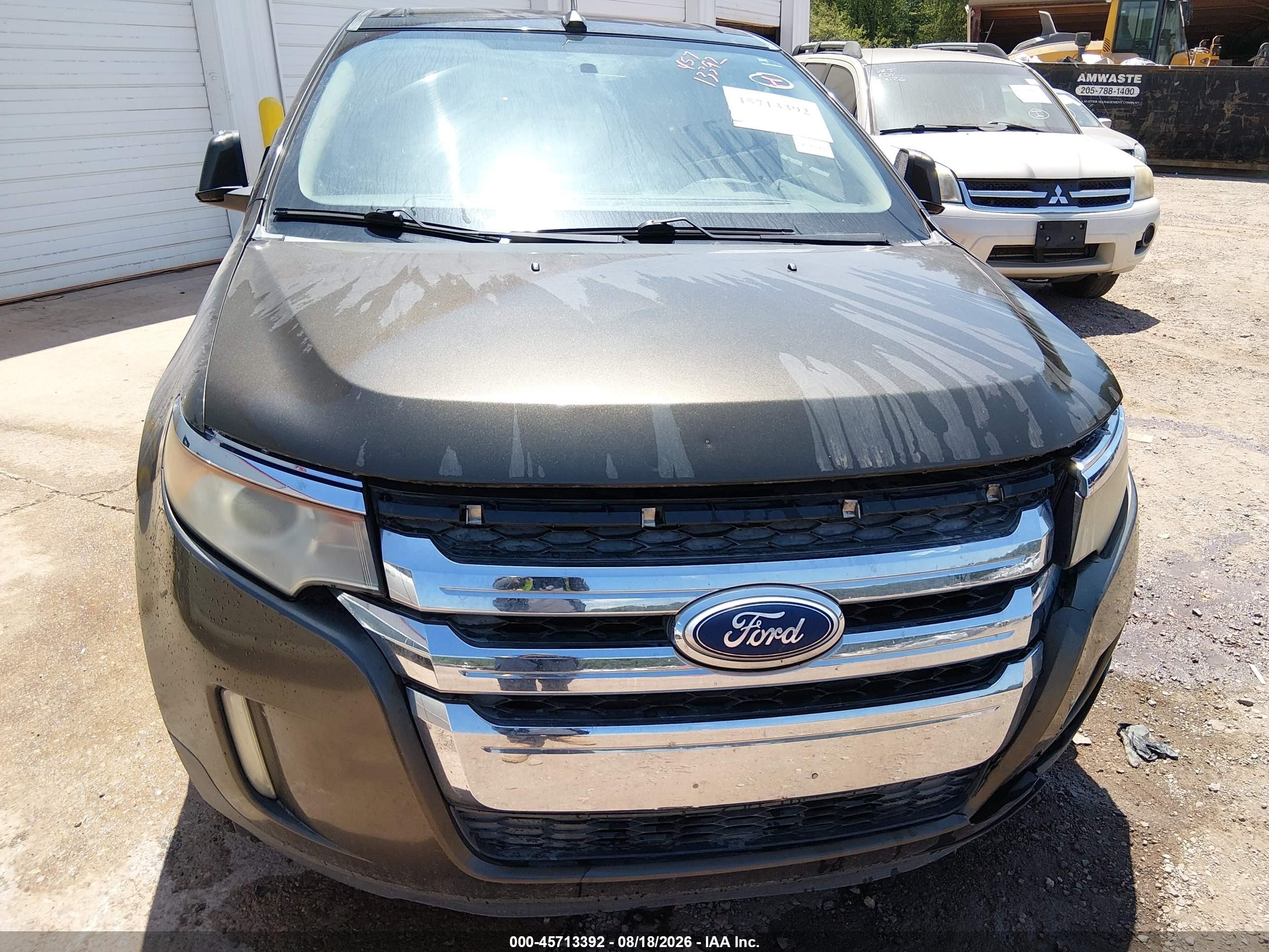 2011 Ford Edge Sel Brown vin: 2FMDK3JC0BBA37648