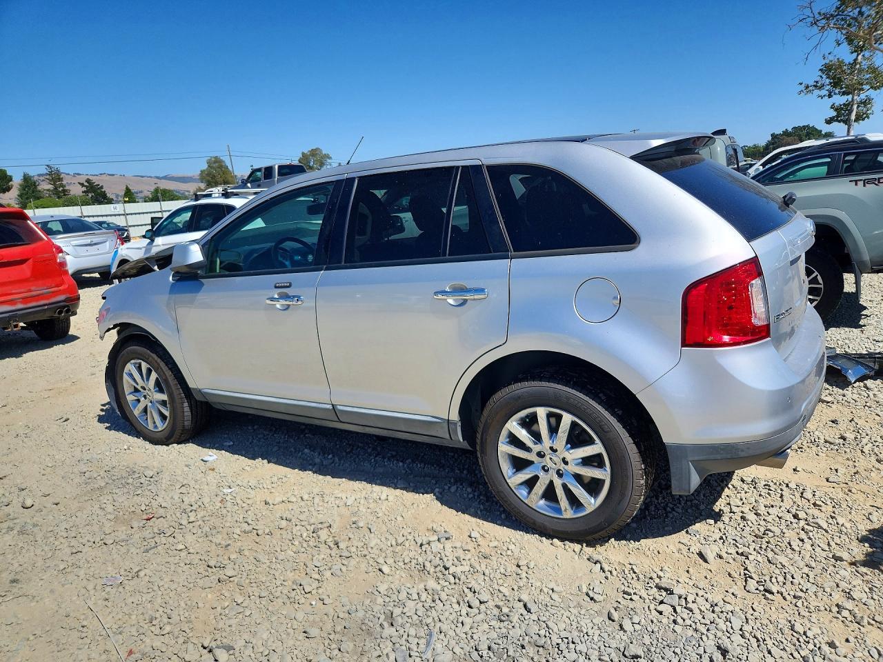 2011 Ford Edge Sel Silver vin: 2FMDK3JC0BBA47676