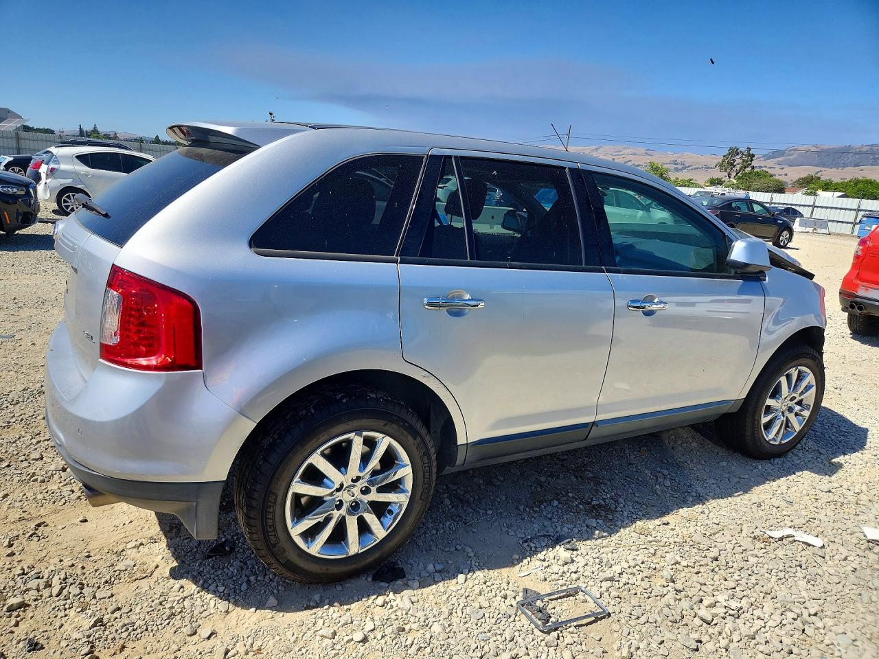 2011 Ford Edge Sel Silver vin: 2FMDK3JC0BBA47676