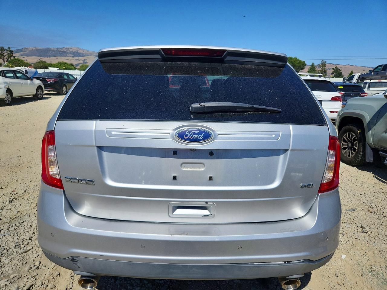 2011 Ford Edge Sel Silver vin: 2FMDK3JC0BBA47676