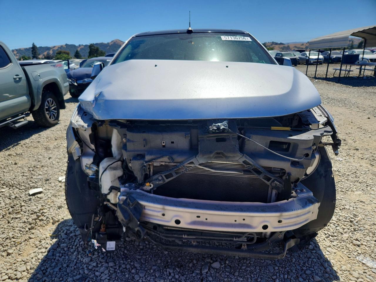 2011 Ford Edge Sel Silver vin: 2FMDK3JC0BBA47676