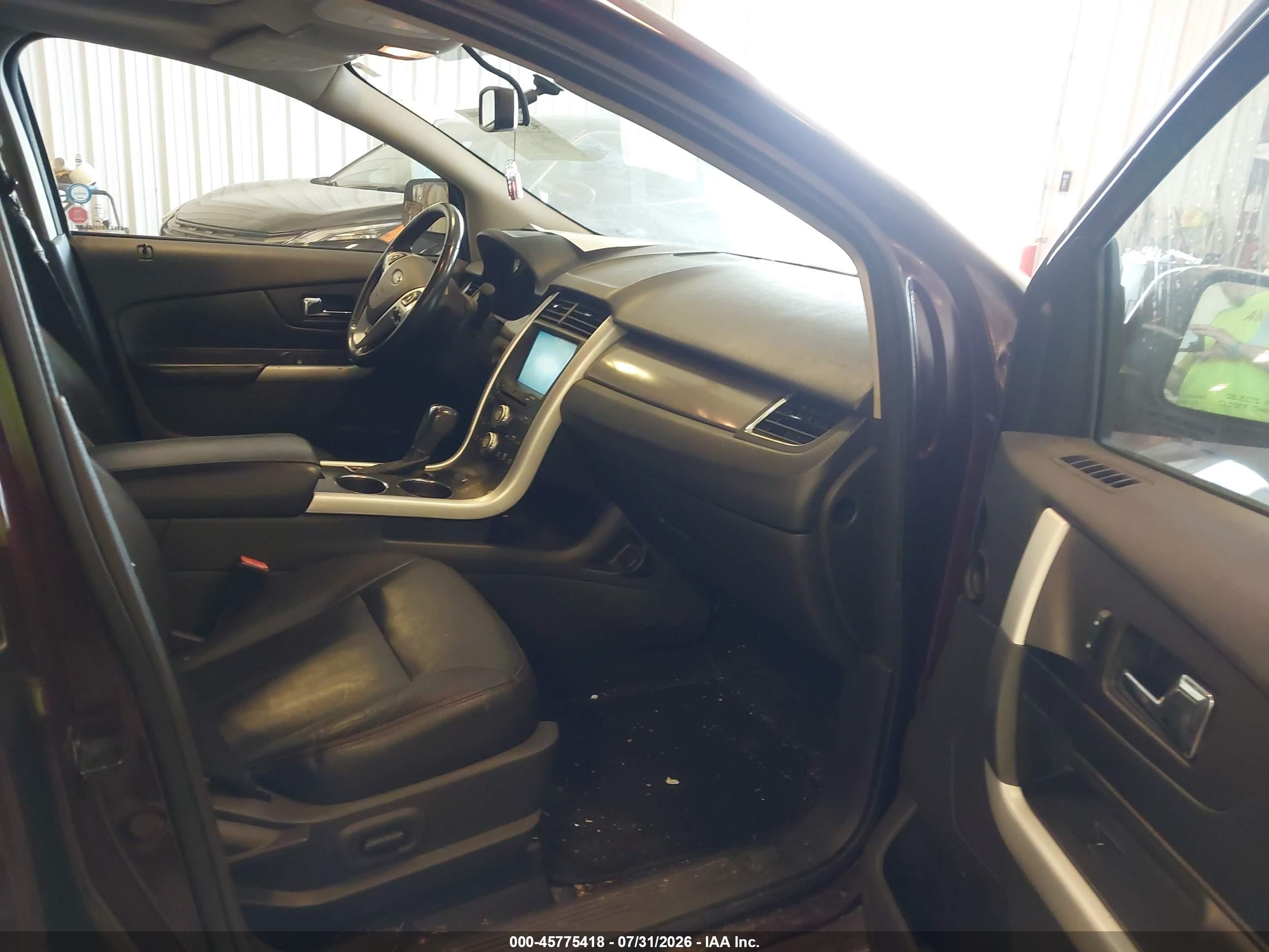 2011 Ford Edge Sel Purple vin: 2FMDK3JC0BBA54823
