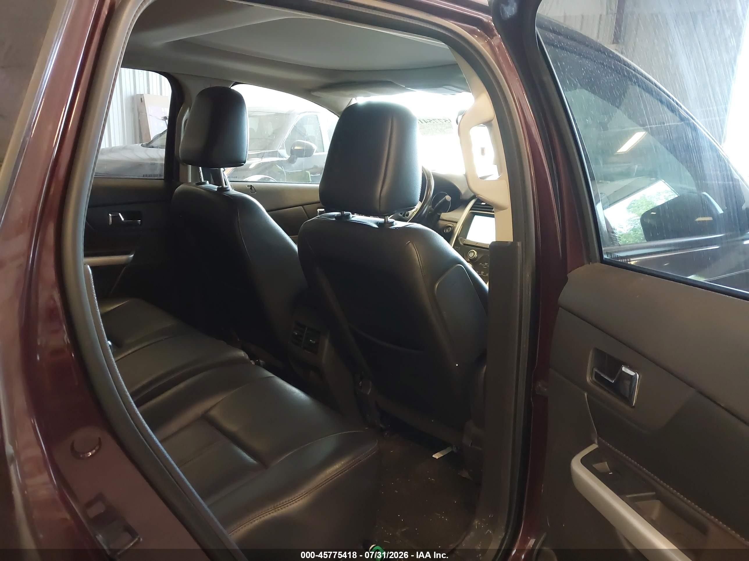 2011 Ford Edge Sel Purple vin: 2FMDK3JC0BBA54823