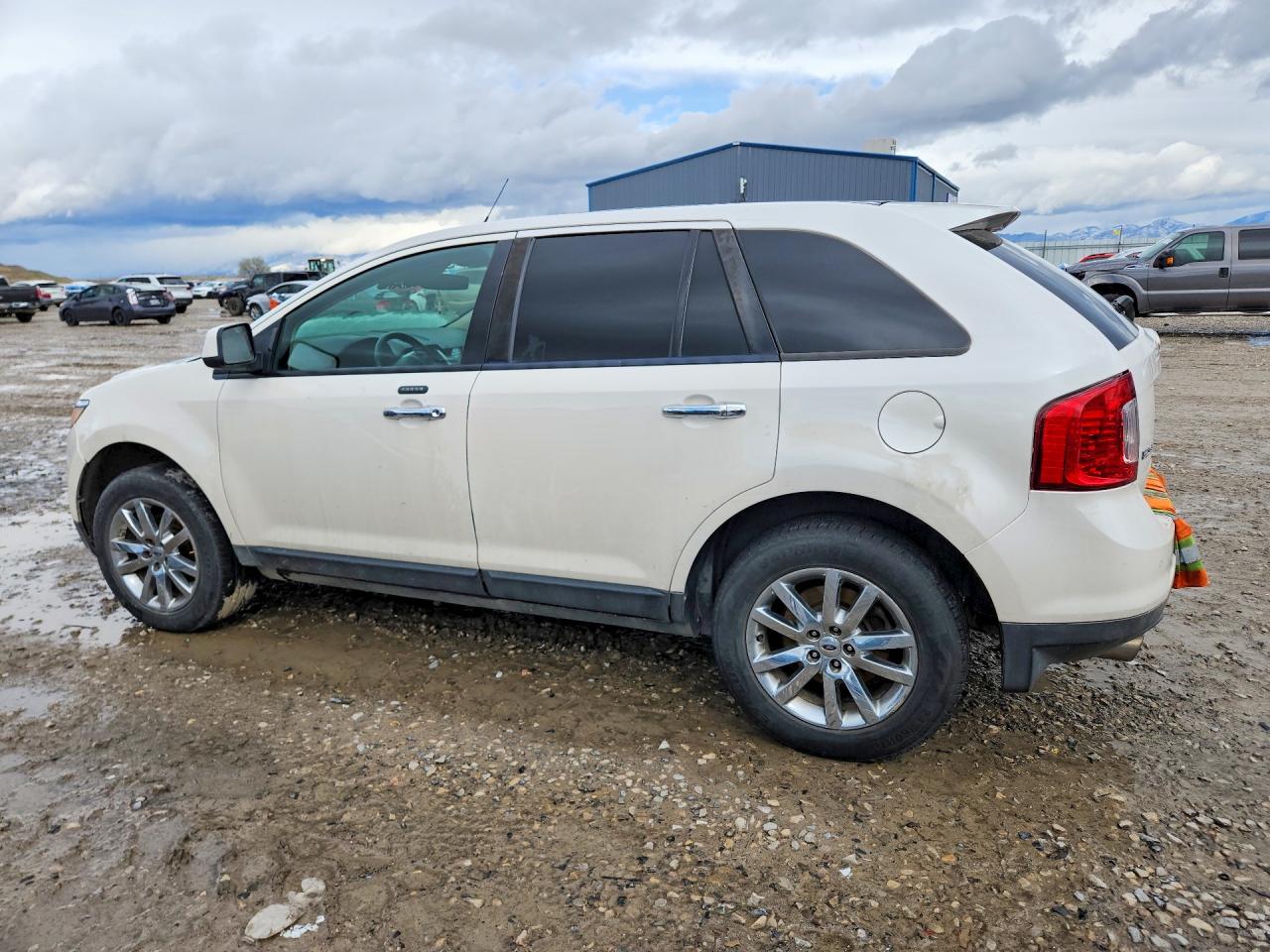 2011 Ford Edge Sel White vin: 2FMDK3JC0BBA75879
