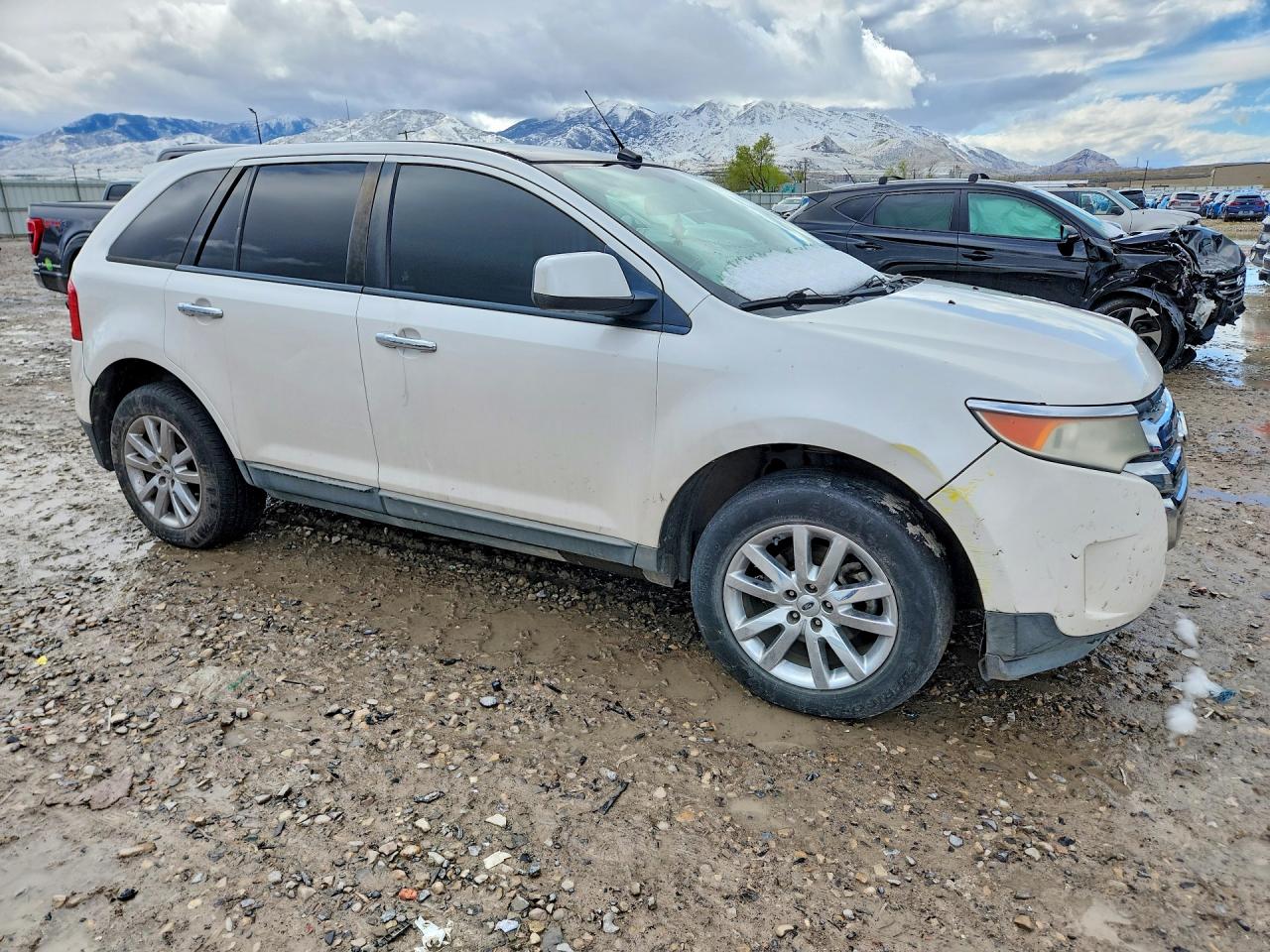2011 Ford Edge Sel White vin: 2FMDK3JC0BBA75879