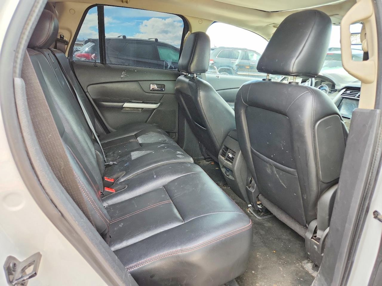 2011 Ford Edge Sel White vin: 2FMDK3JC0BBA75879