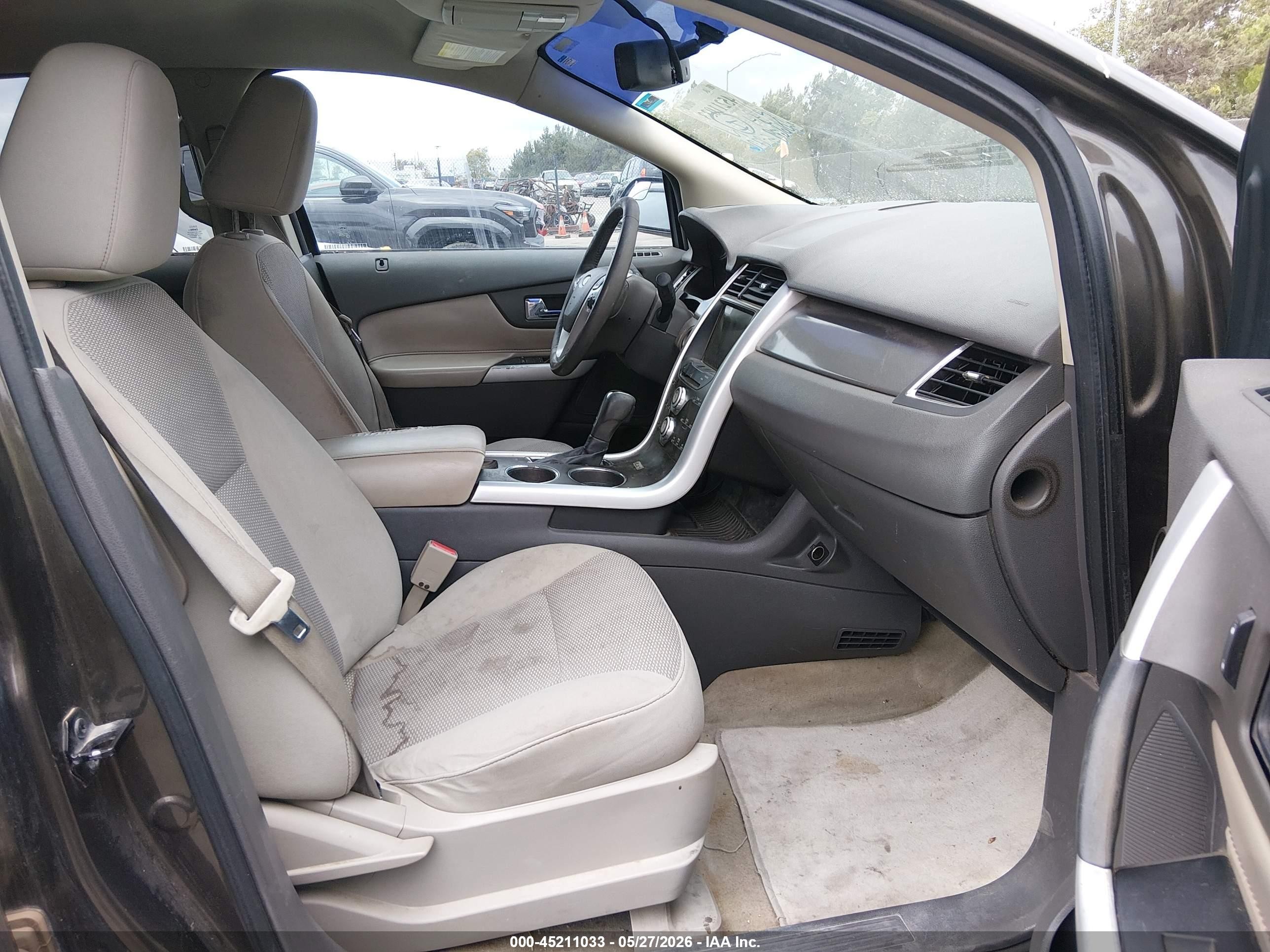 2011 Ford Edge Sel Gray vin: 2FMDK3JC0BBA97381