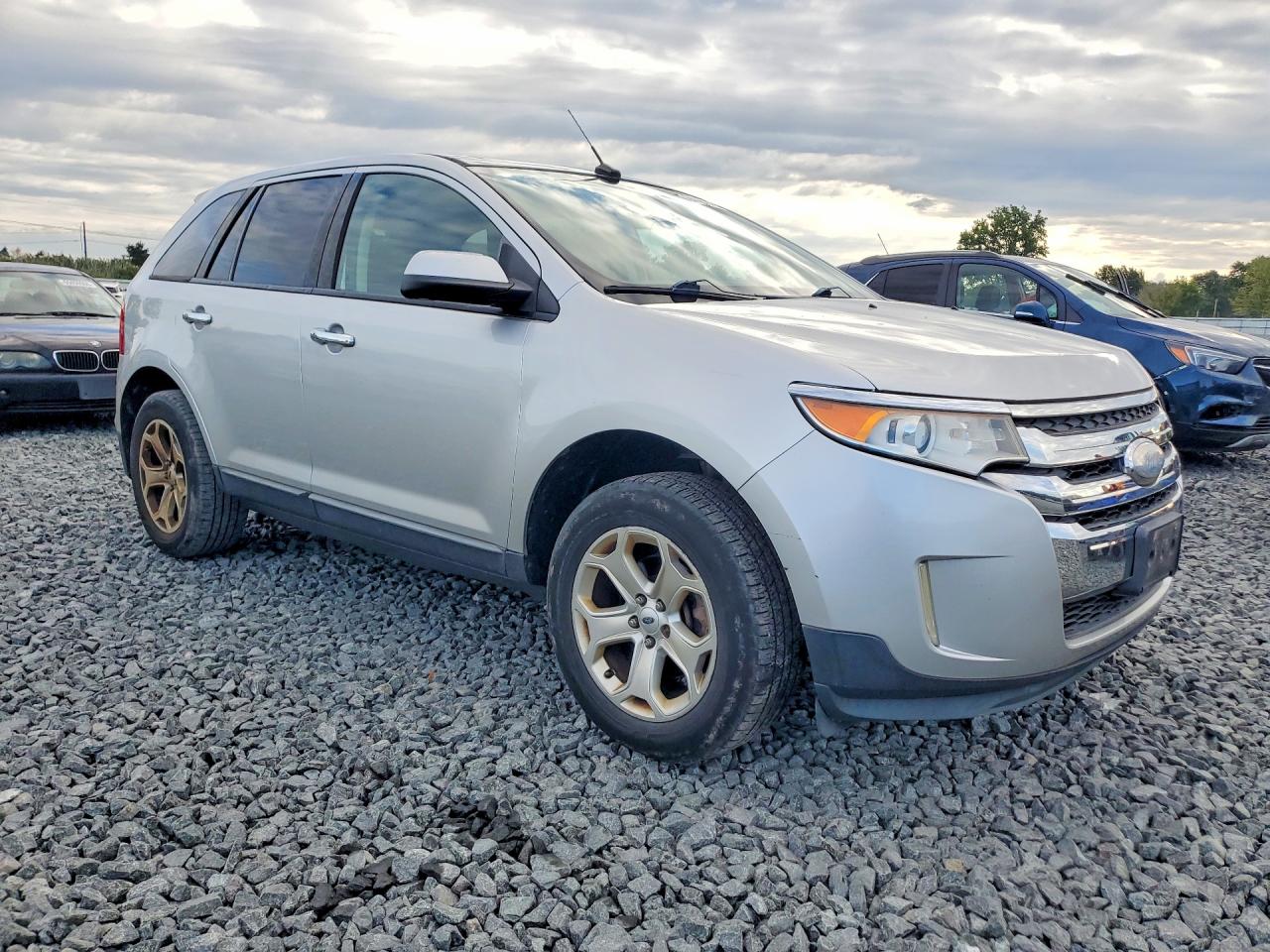 2011 Ford Edge Sel Silver vin: 2FMDK3JC0BBB02837