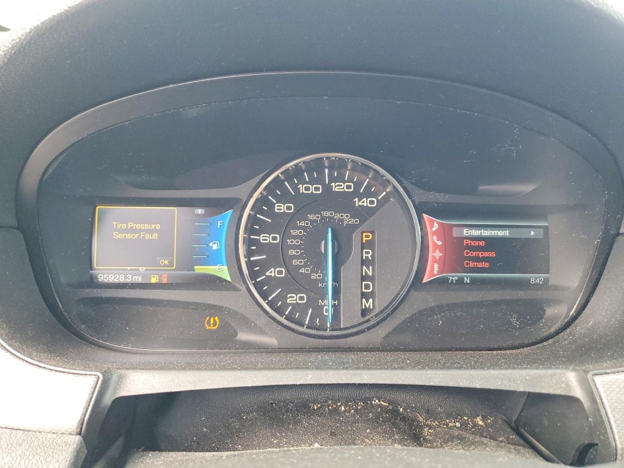 2011 Ford Edge Sel Silver vin: 2FMDK3JC0BBB02837