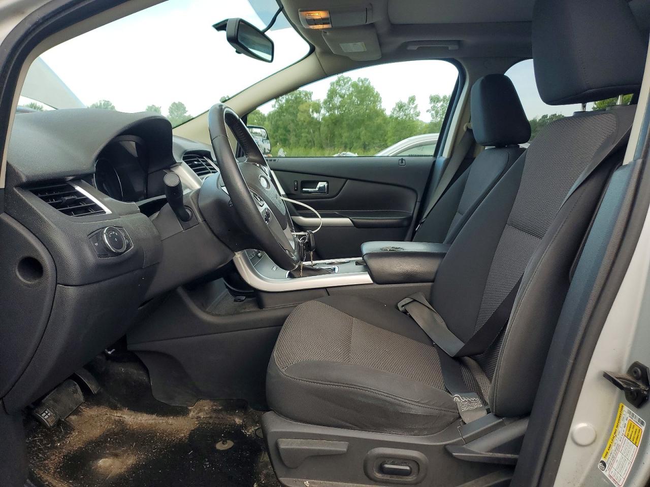 2011 Ford Edge Sel Silver vin: 2FMDK3JC0BBB02837