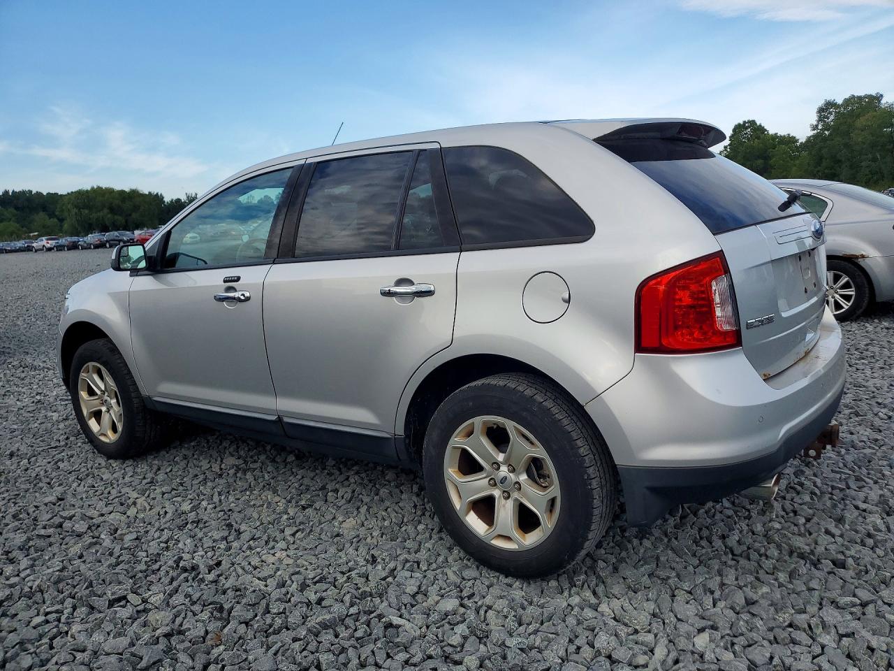 2011 Ford Edge Sel Silver vin: 2FMDK3JC0BBB02837