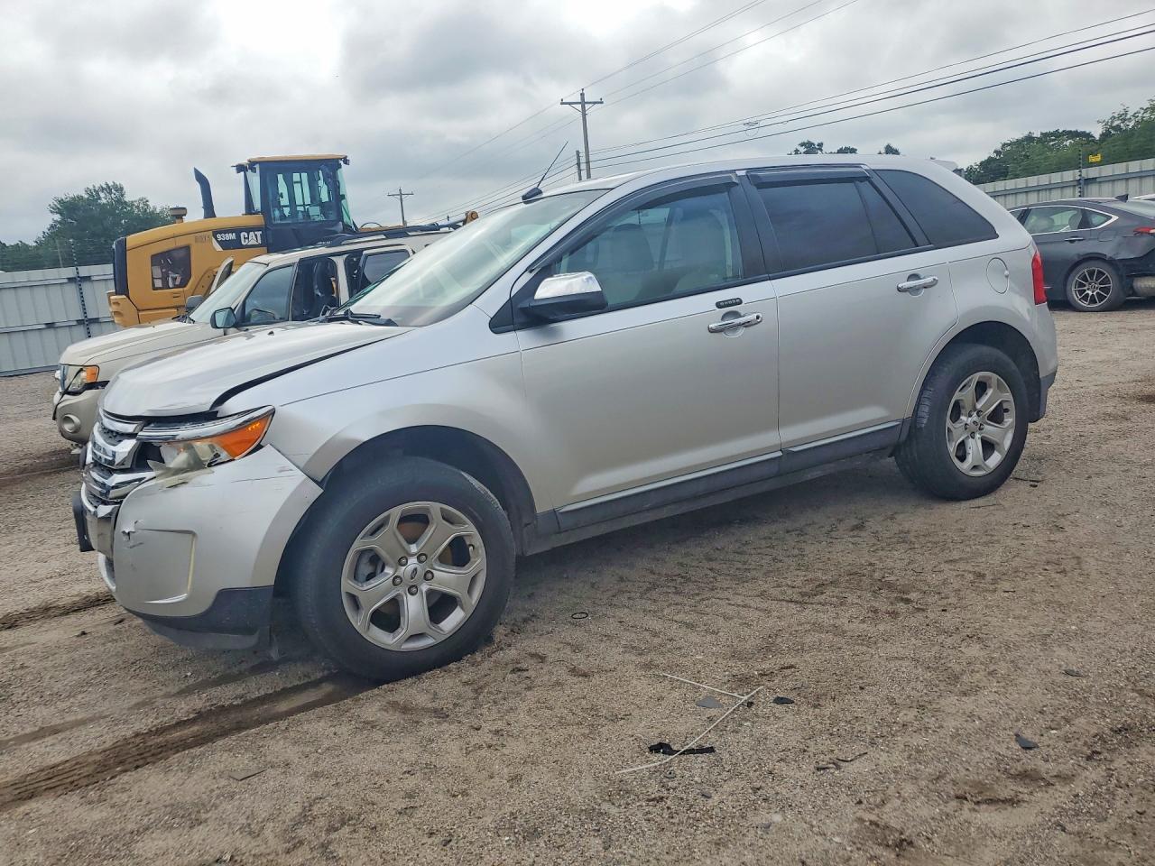 2011 Ford Edge Sel Silver vin: 2FMDK3JC0BBB26023