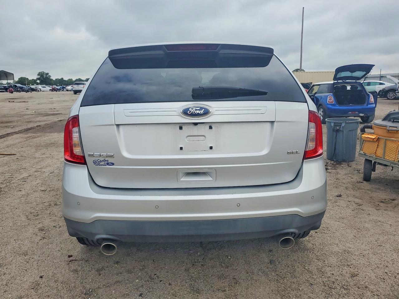 2011 Ford Edge Sel Silver vin: 2FMDK3JC0BBB26023