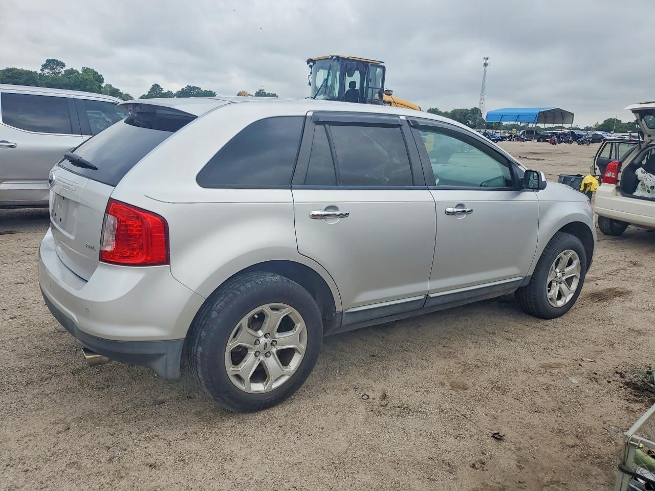 2011 Ford Edge Sel Silver vin: 2FMDK3JC0BBB26023
