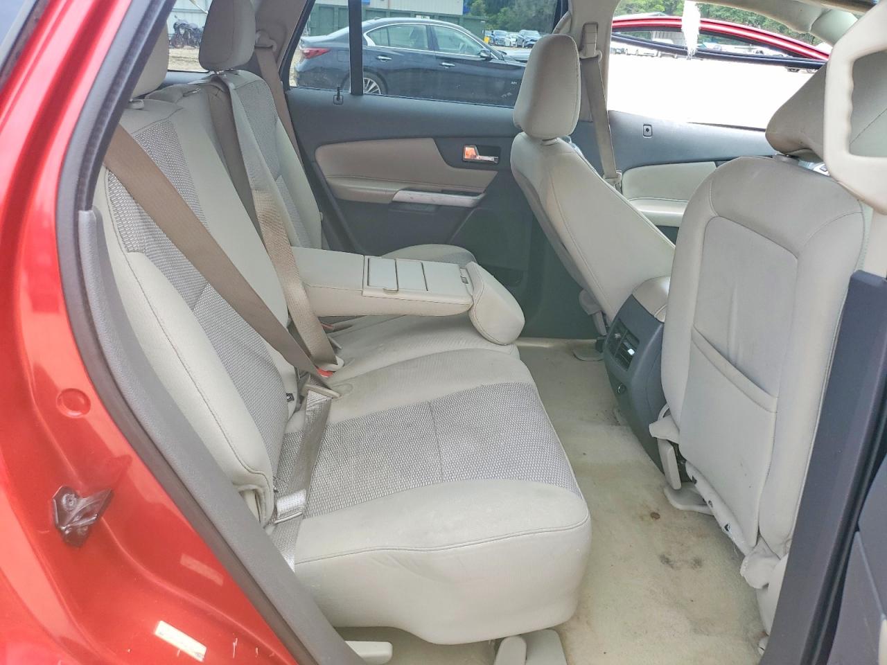 2012 Ford Edge Sel Red vin: 2FMDK3JC0CBA18714