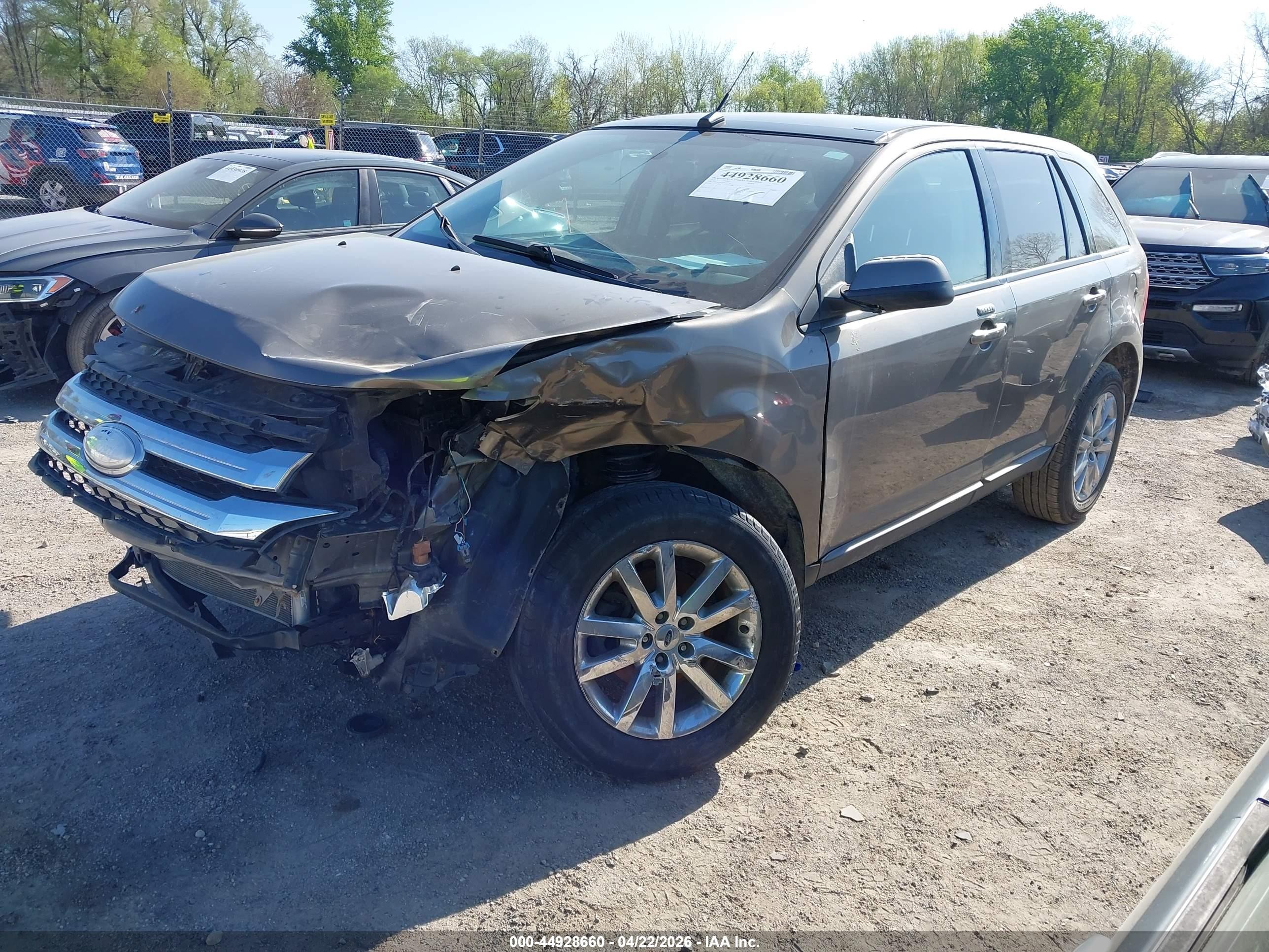 2012 Ford Edge Sel Gold vin: 2FMDK3JC0CBA57156