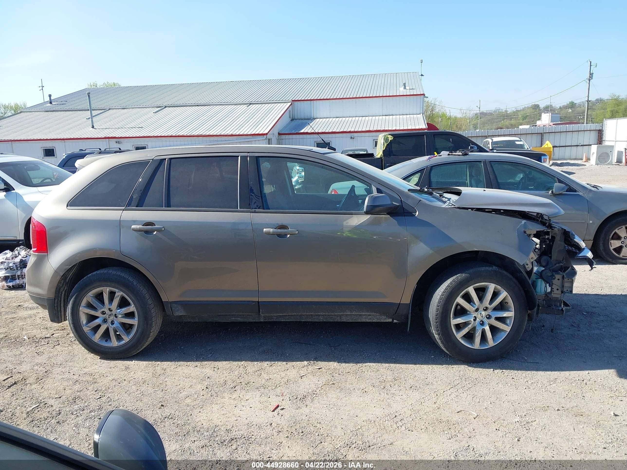 2012 Ford Edge Sel Gold vin: 2FMDK3JC0CBA57156